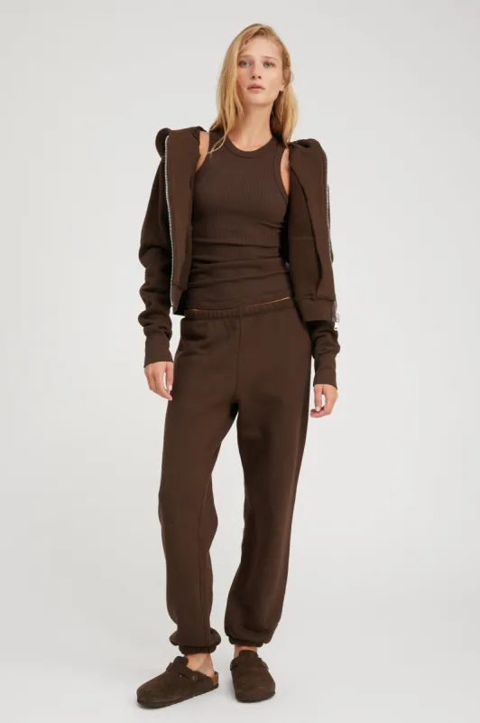 Americano Cotton Shrunken Zip Up Hoodie sold by SPRWMN