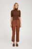 Chocolate Cashmere Turtleneck sold by SPRWMN