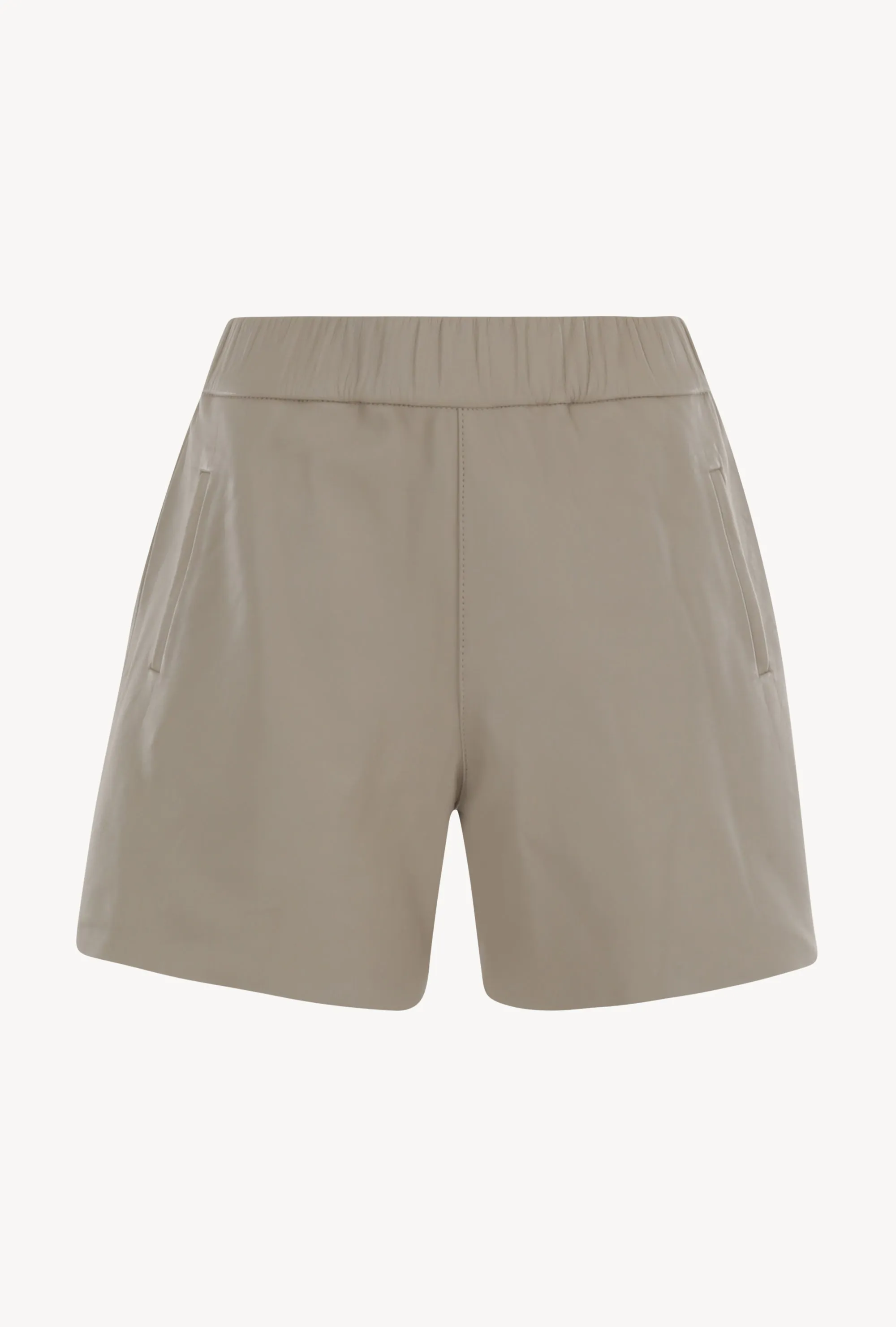 Off White Leather Culotte Shorts sold by SPRWMN product image thumbnail 2