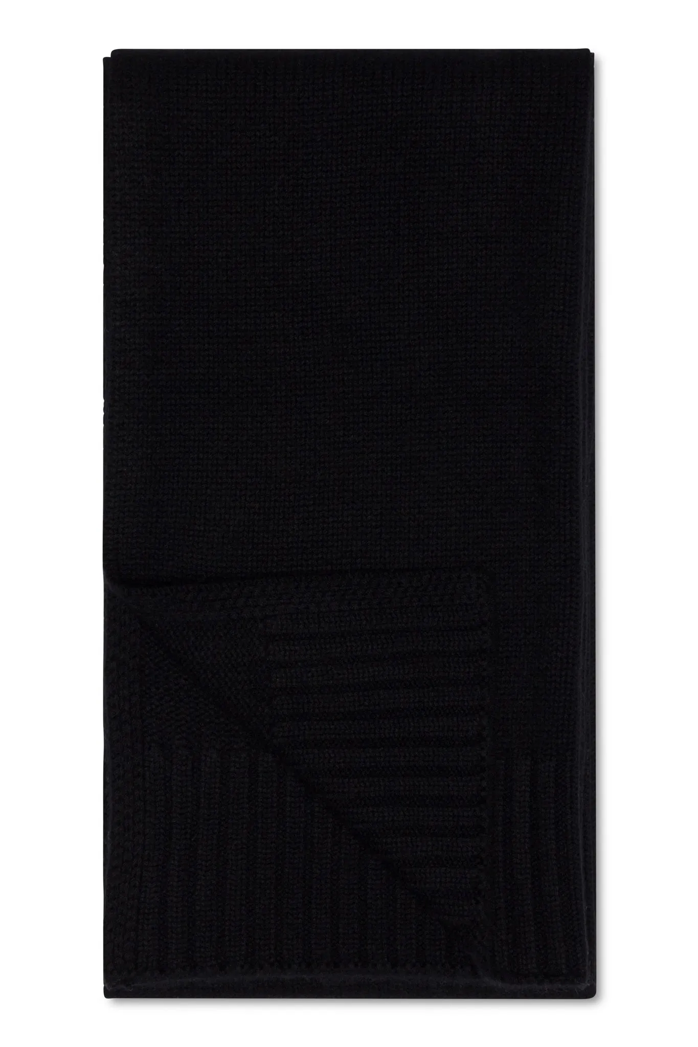 Black Cashmere Wrap Scarf sold by SPRWMN product image thumbnail 2