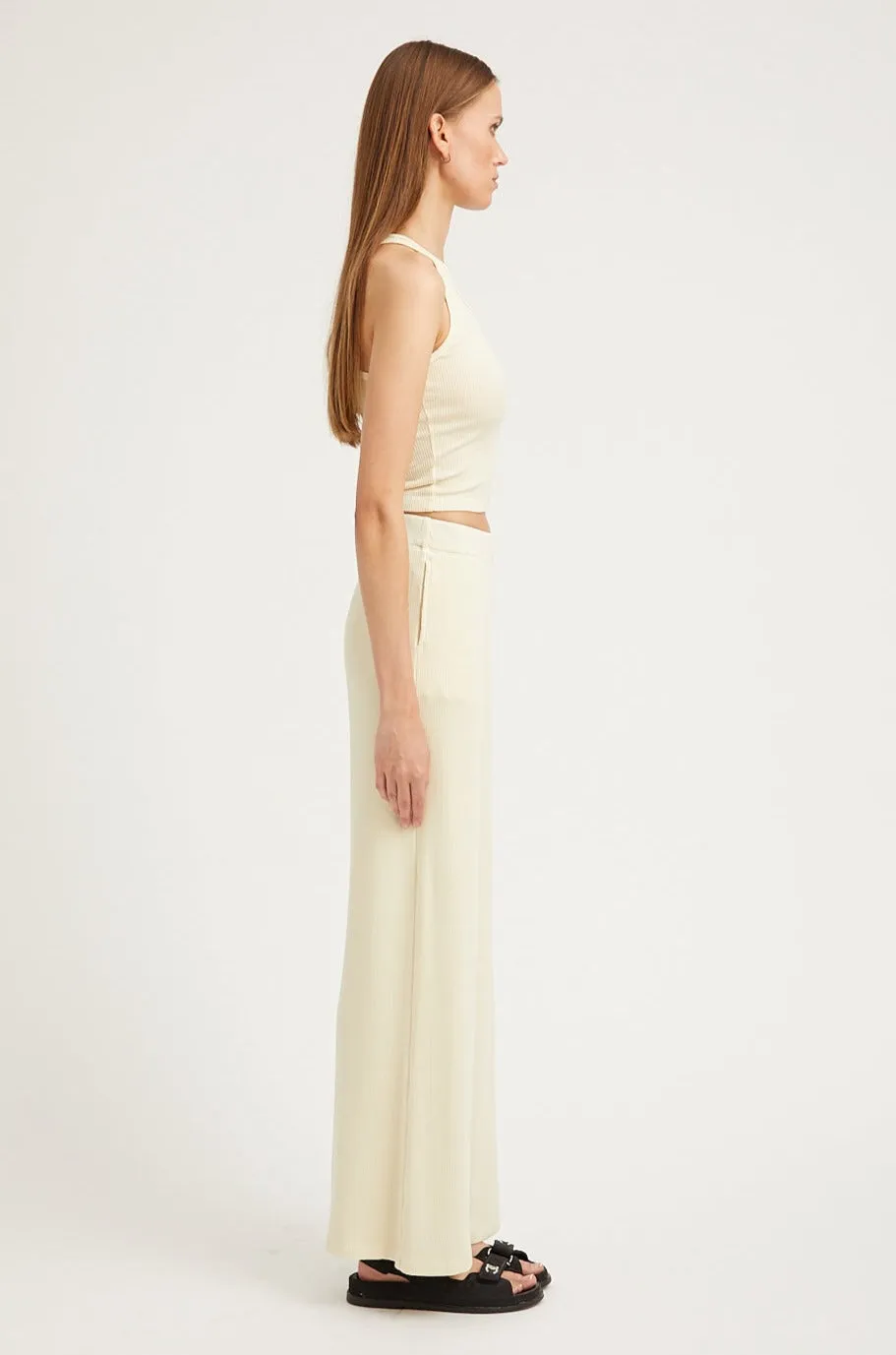 Rib Wide Leg Pants sold by SPRWMN product image thumbnail 3