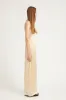 Cream Silk Wide Leg Pintuck Pants sold by SPRWMN