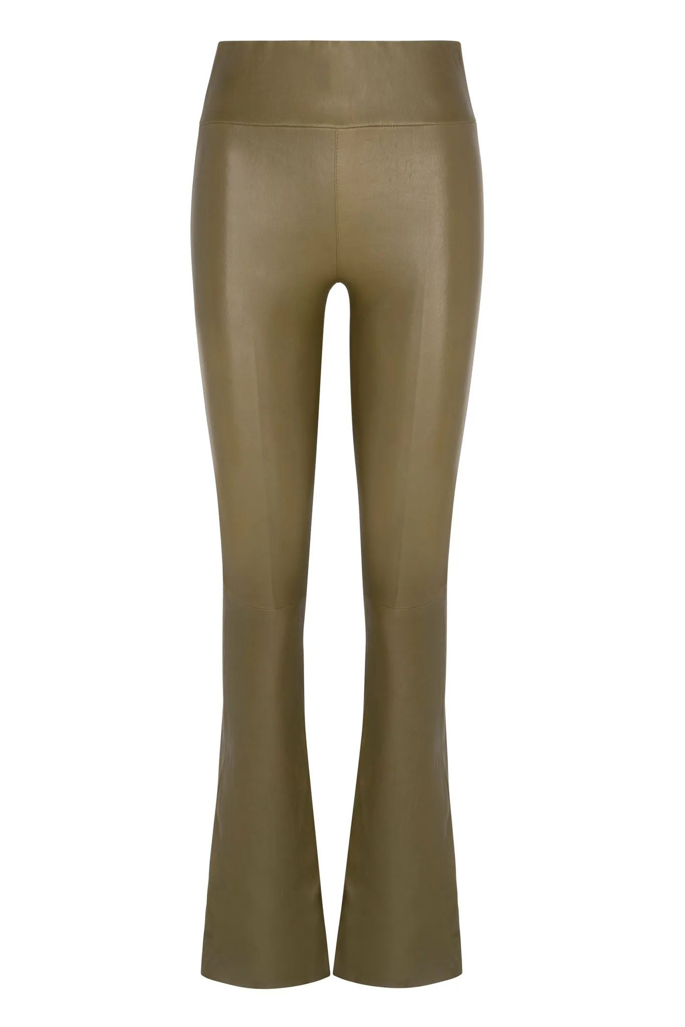 Moss Leather Micro Flare sold by SPRWMN product image thumbnail 2