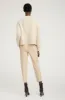 Latte Leather Joggers sold by SPRWMN