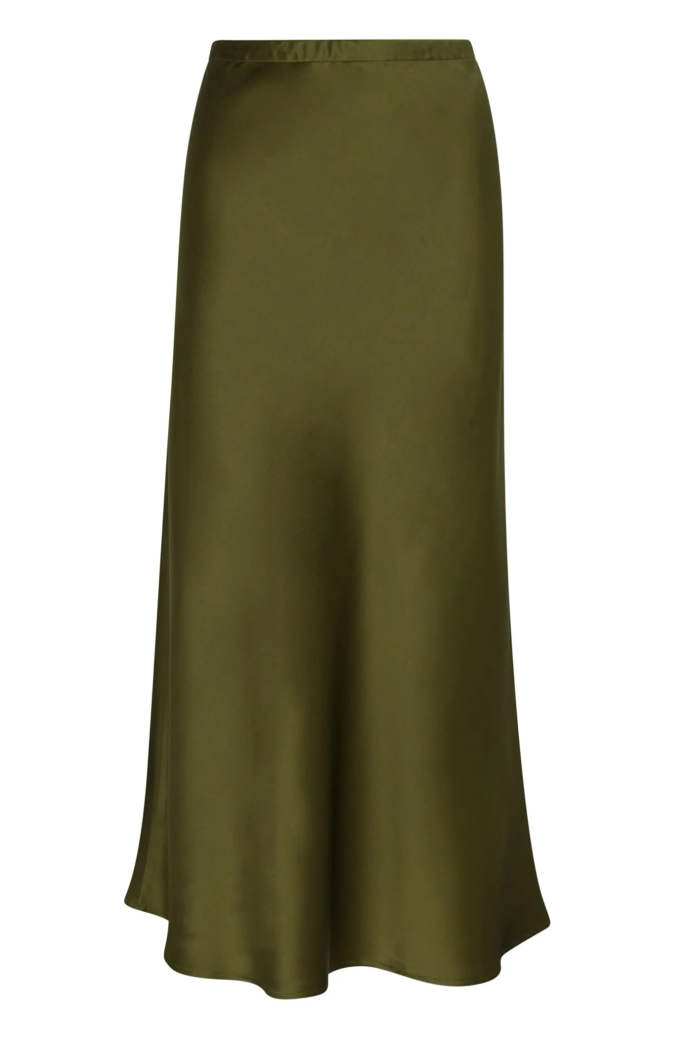 Moss Silk Bias Maxi Skirt sold by SPRWMN product image thumbnail 2