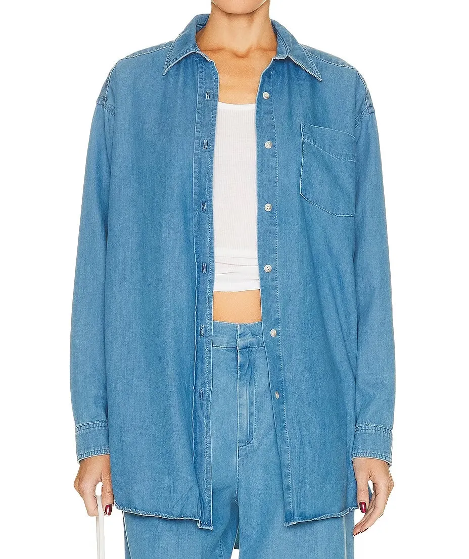 Chambray Oversized Shirt sold by SPRWMN product image thumbnail 2