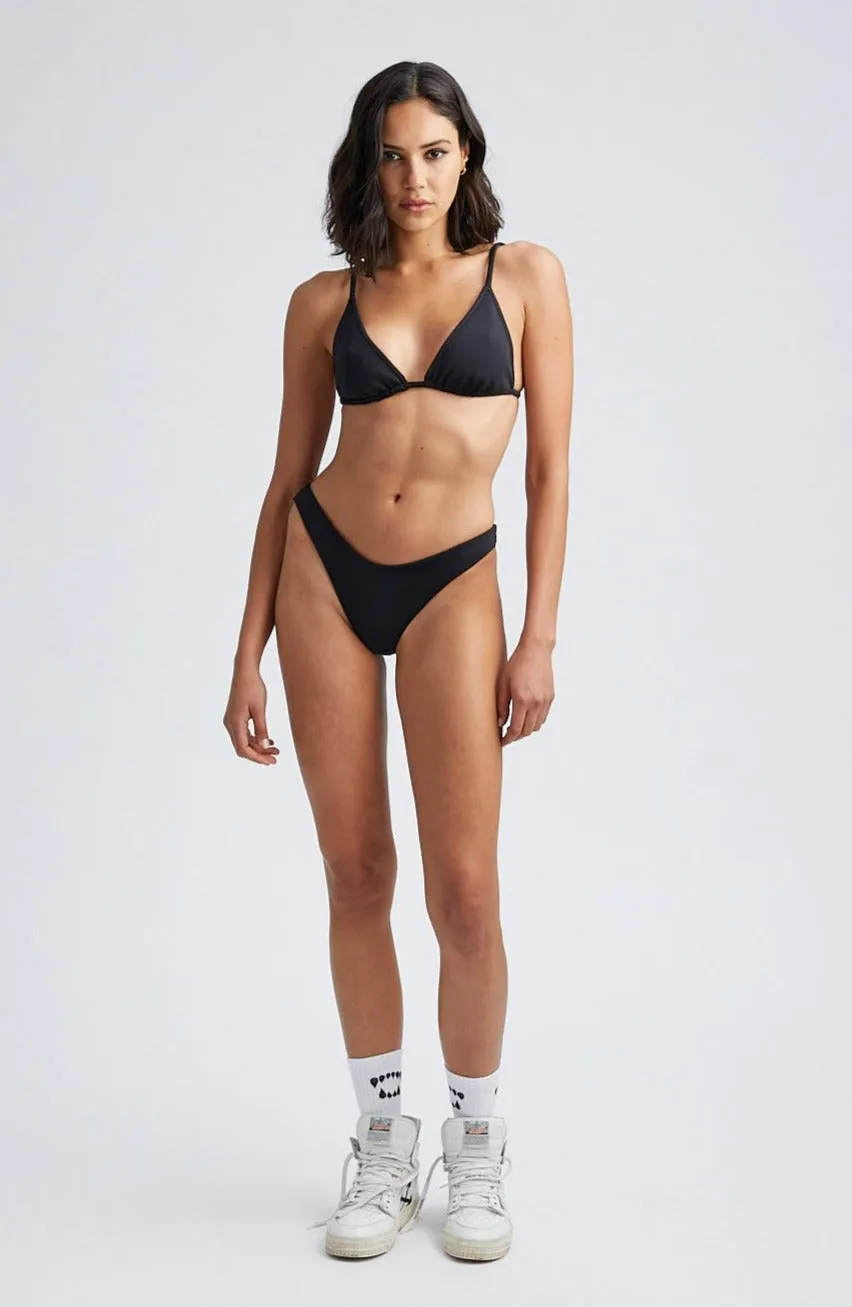 Black Triangle Bikini Top sold by SPRWMN
