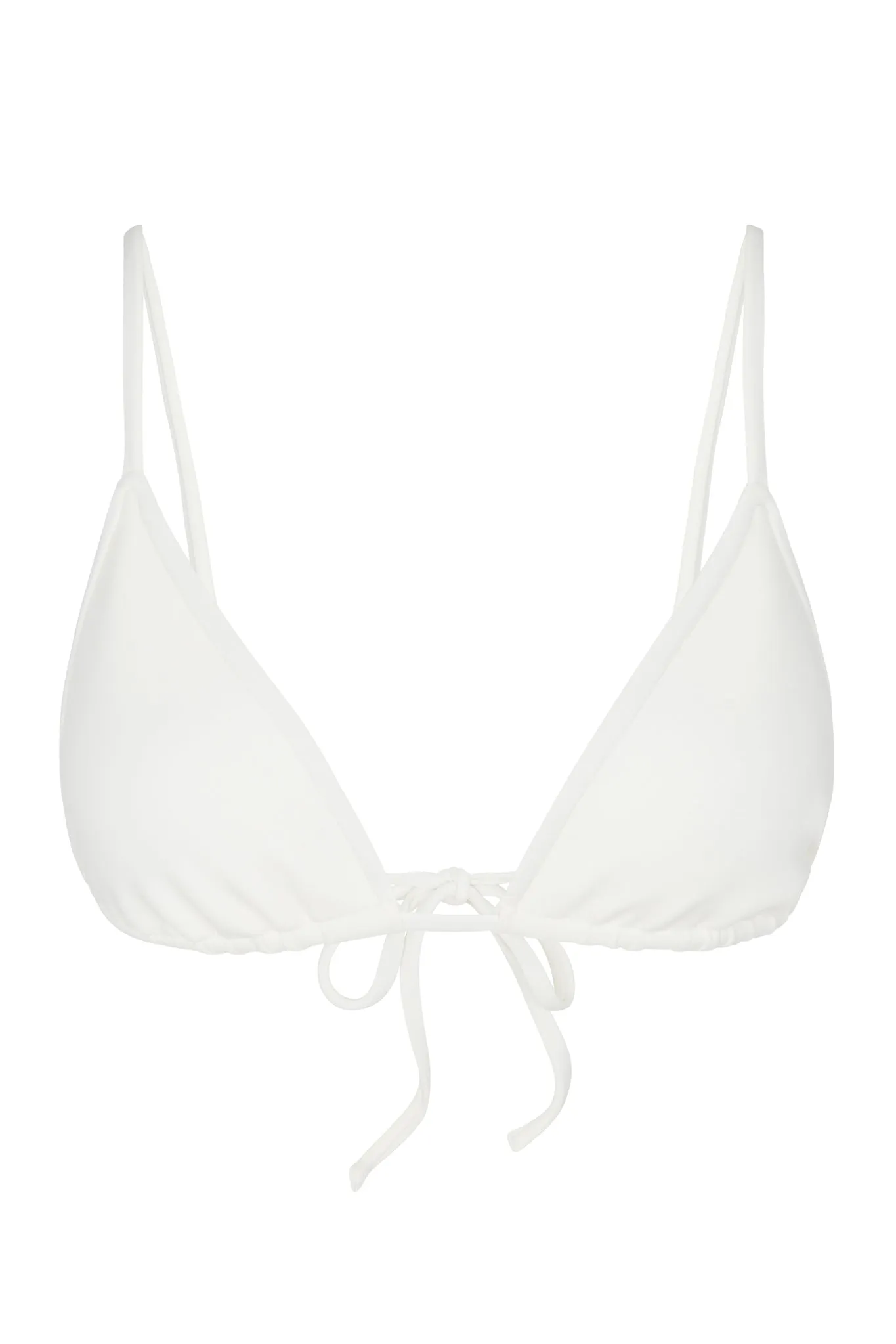 Off-White Triangle Bikini Top sold by SPRWMN