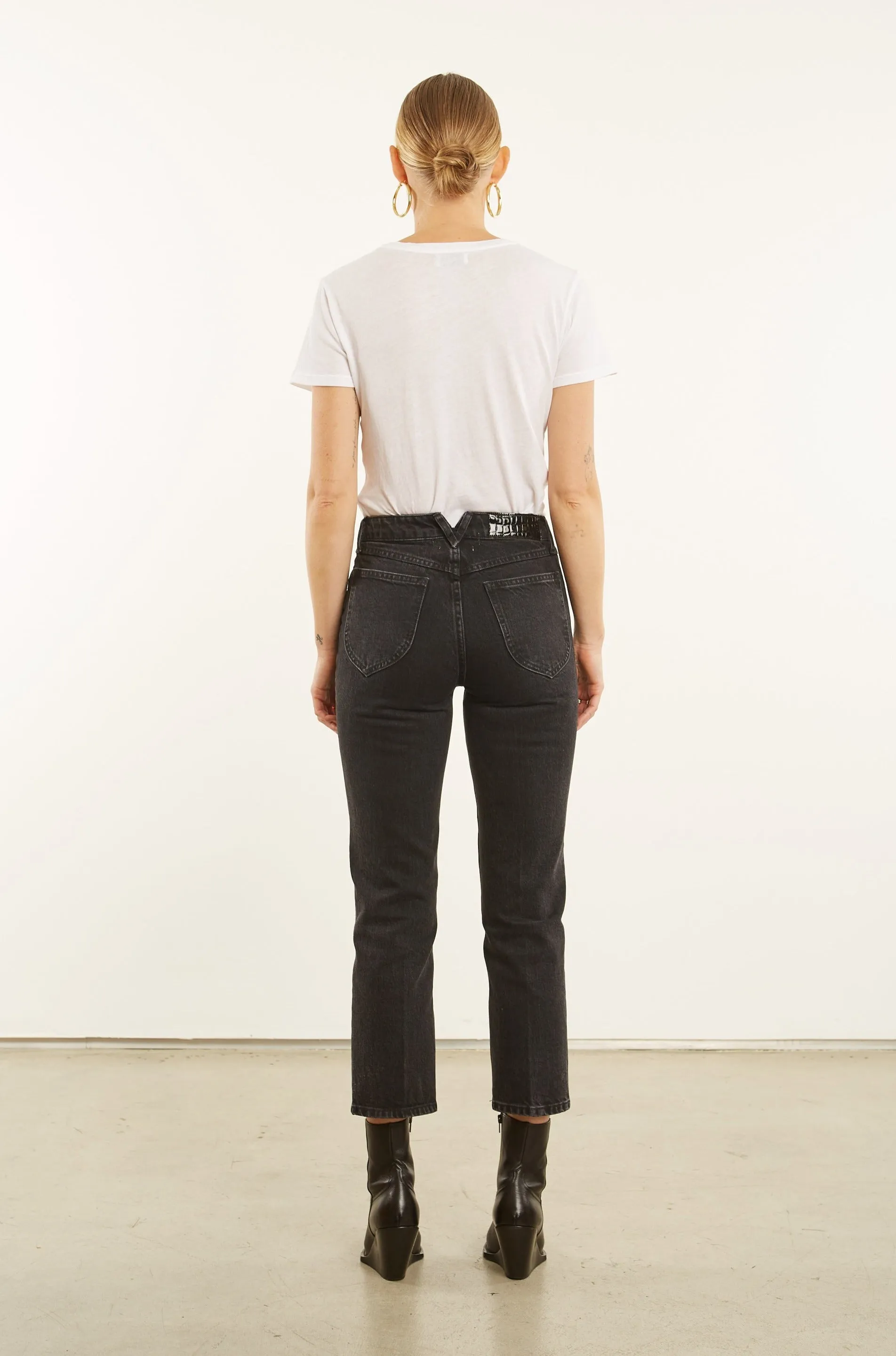 Crop Straight Leg Denim sold by SPRWMN product image thumbnail 5