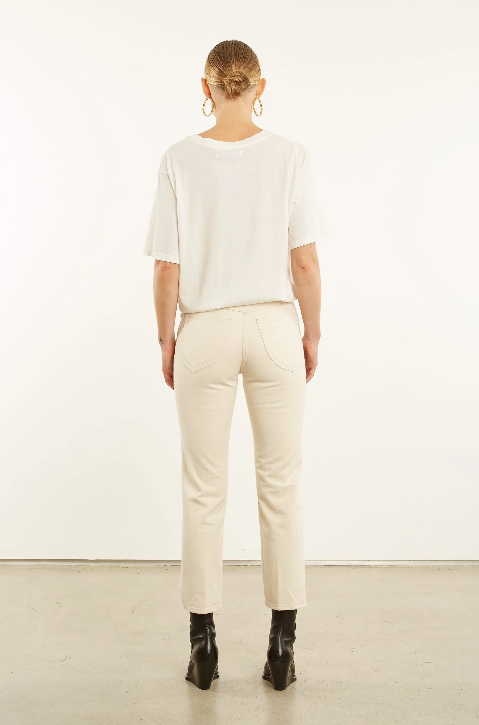 Crop Straight Leg Denim sold by SPRWMN product image thumbnail 4