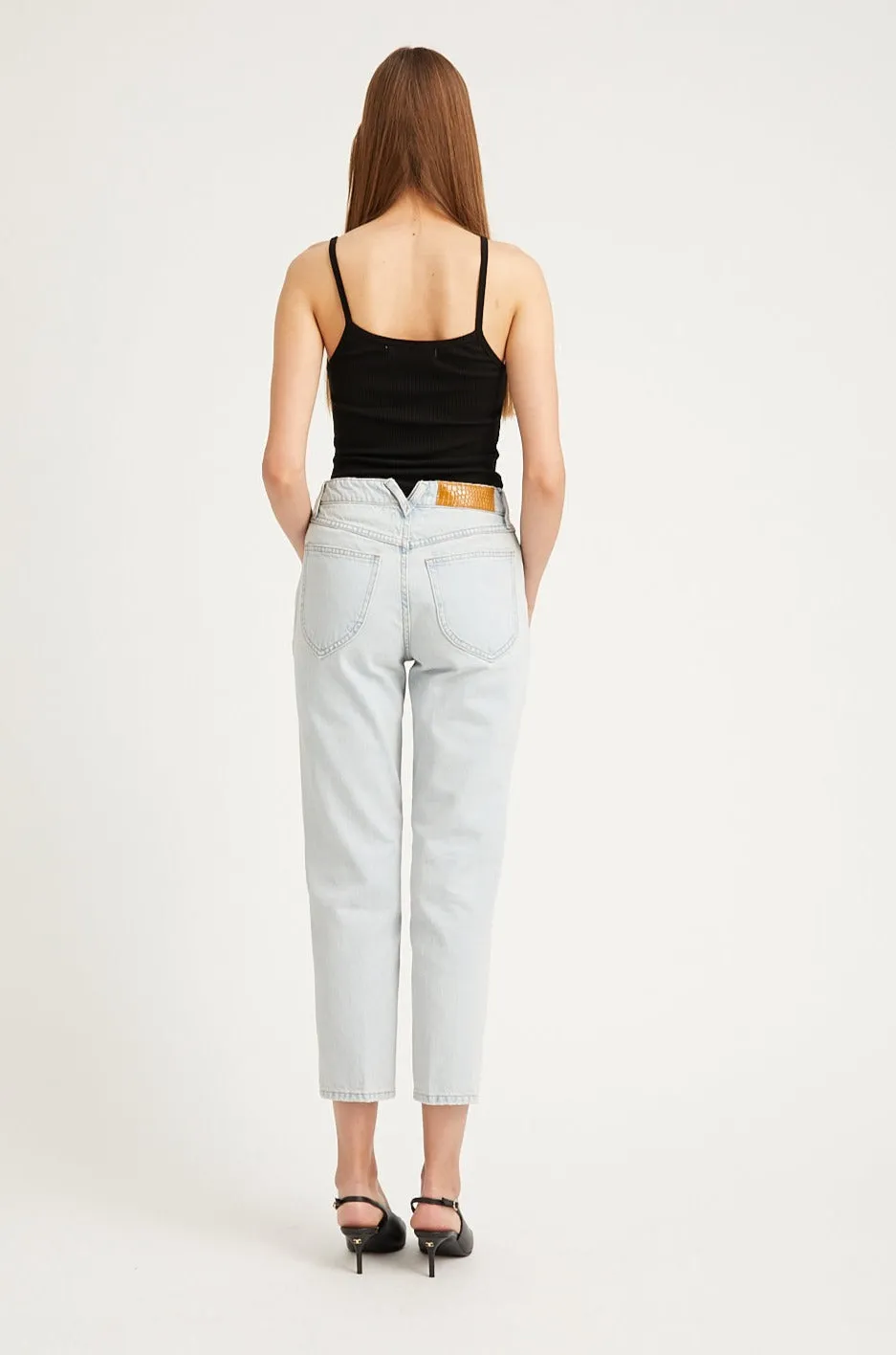 Piaf Crop Straight Leg Denim sold by SPRWMN product image thumbnail 5