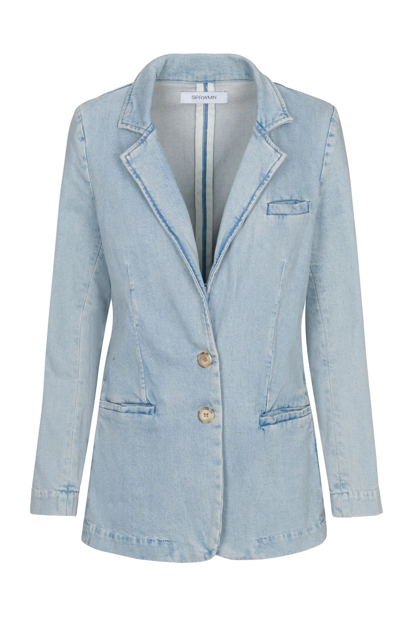 Denim Blazer sold by SPRWMN product image thumbnail 2