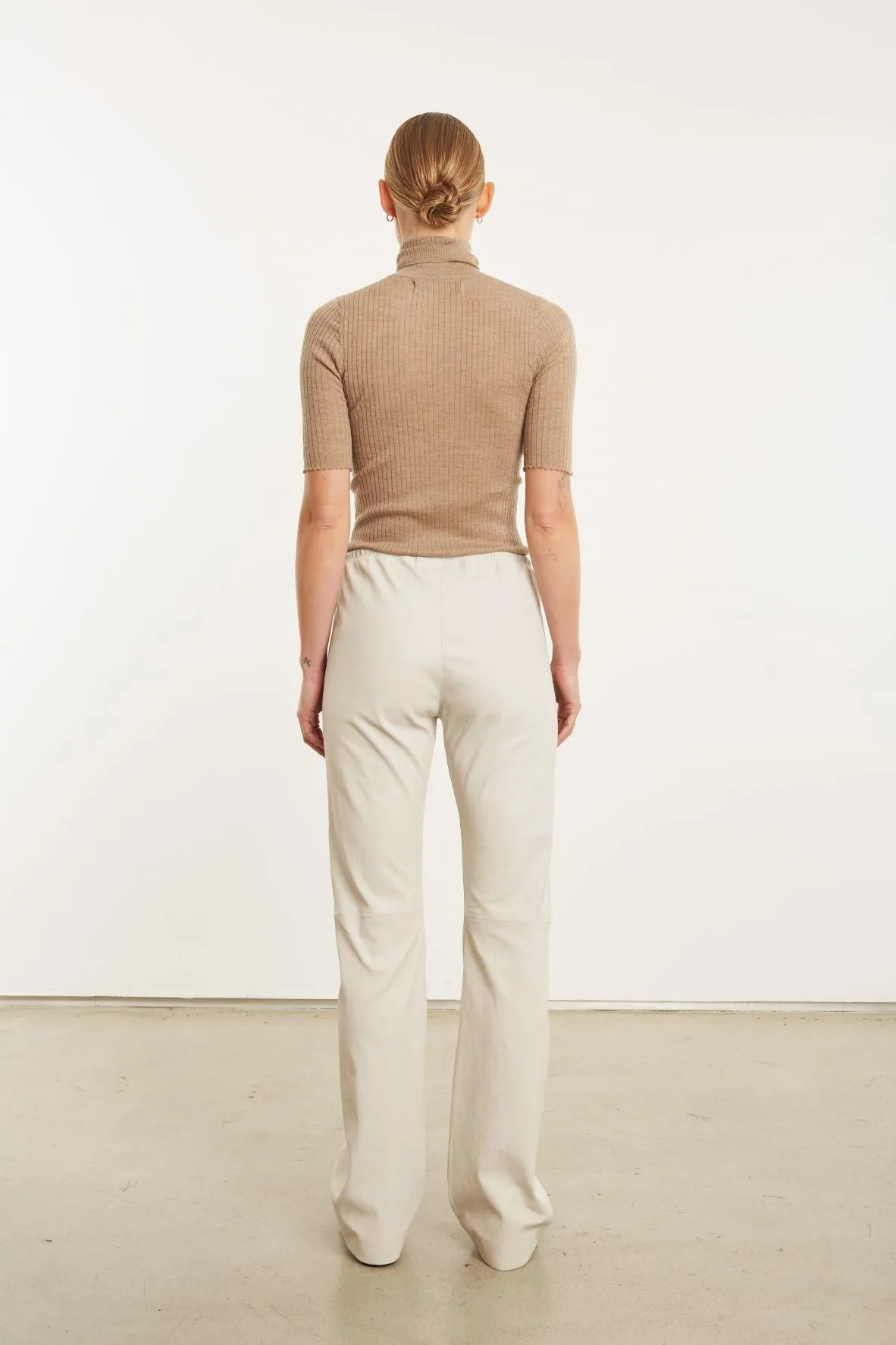 Leather Straight Leg Pants sold by SPRWMN product image thumbnail 4