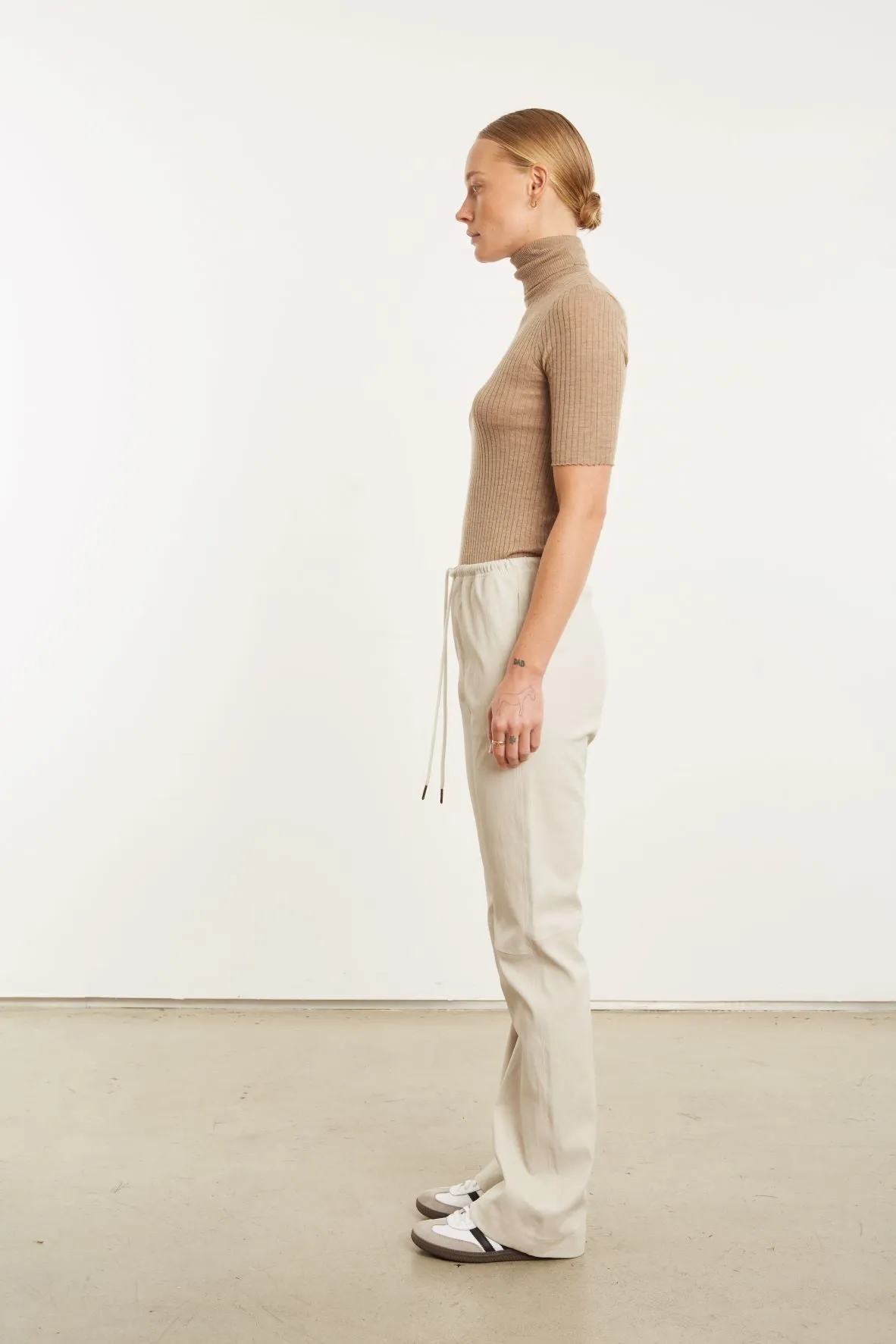 Leather Straight Leg Pants sold by SPRWMN product image thumbnail 3