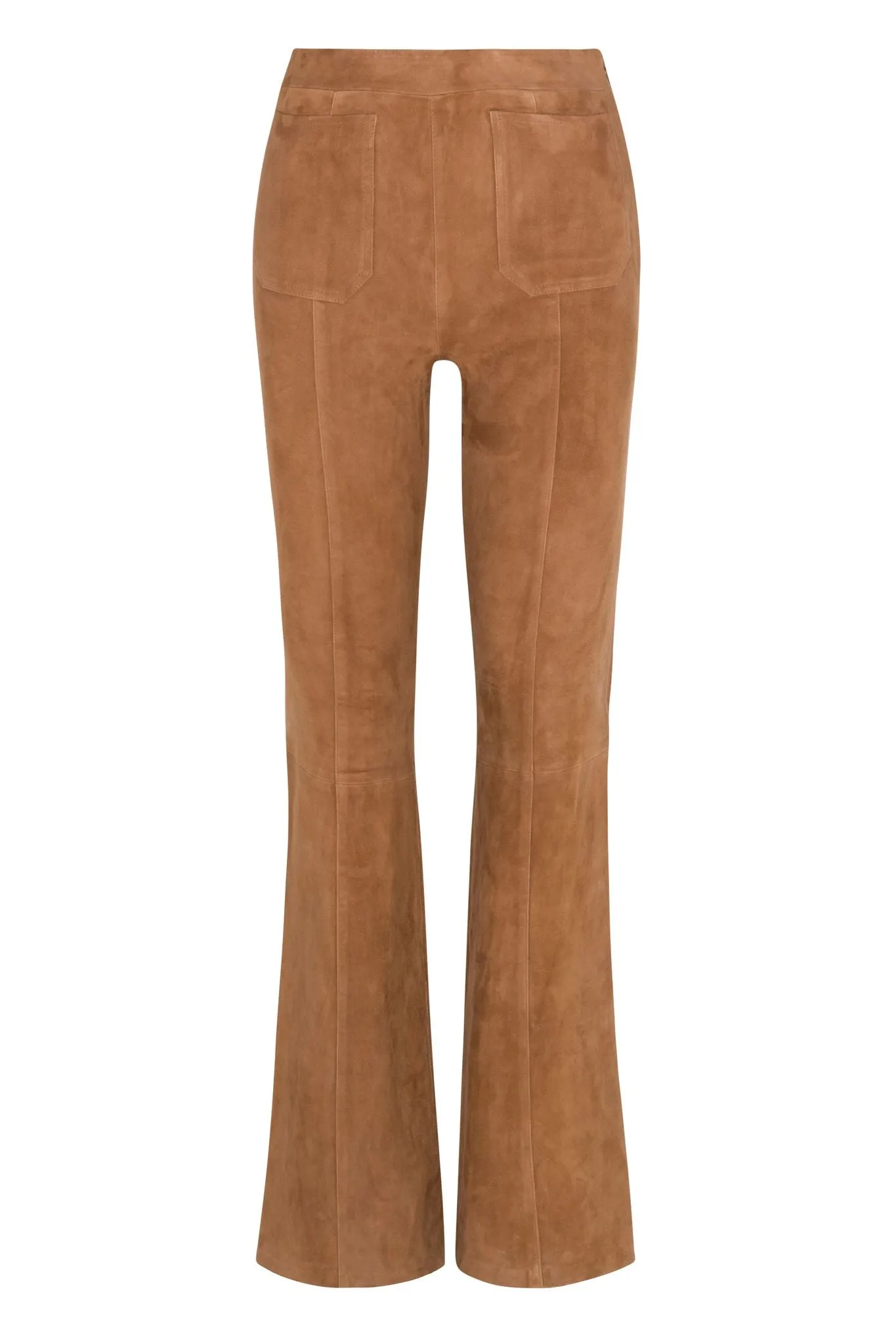 Suede Patch Pockets Super Flare Pants sold by SPRWMN product image thumbnail 2