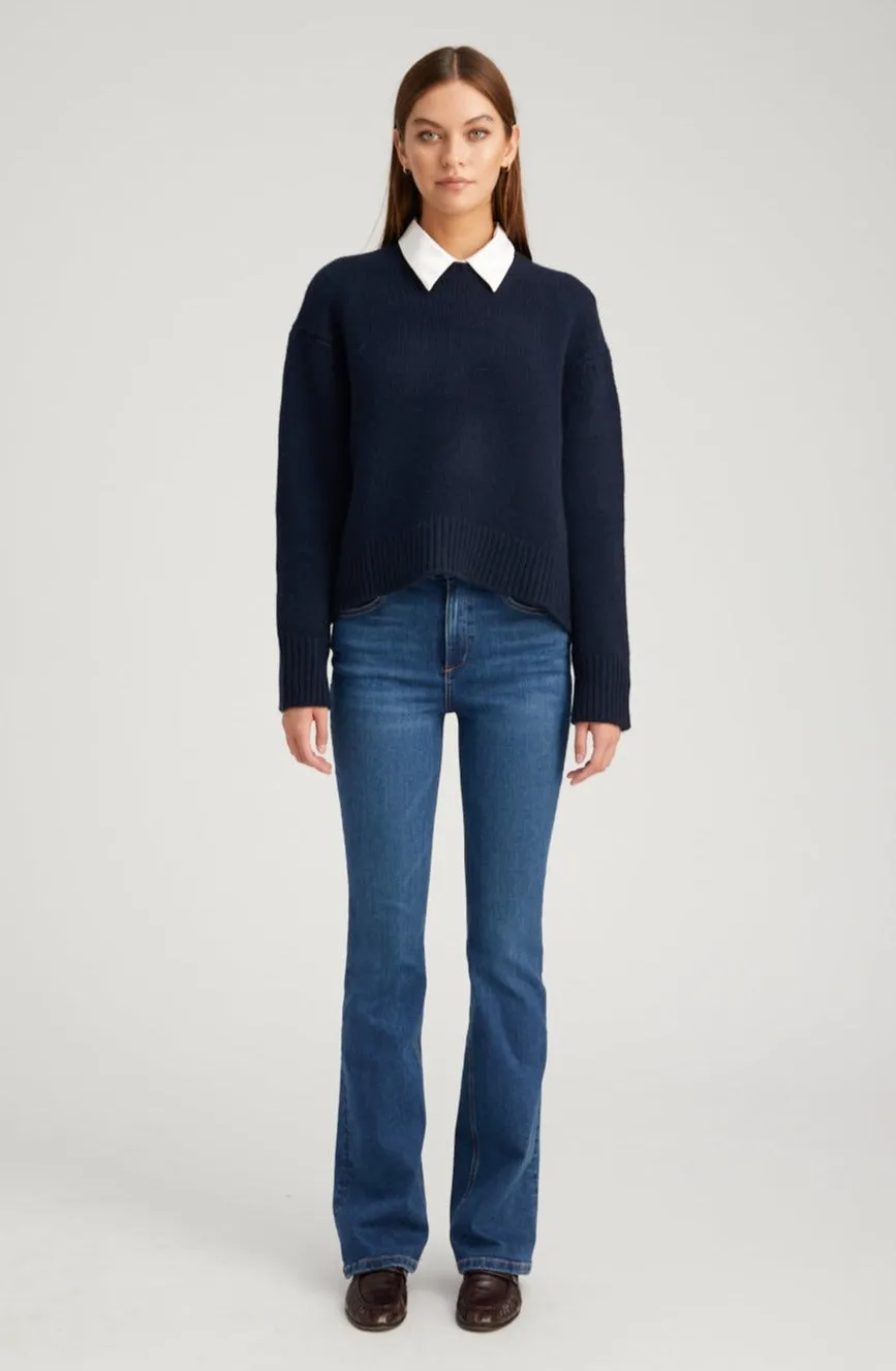 Gabrielle Micro Flare Denim sold by SPRWMN