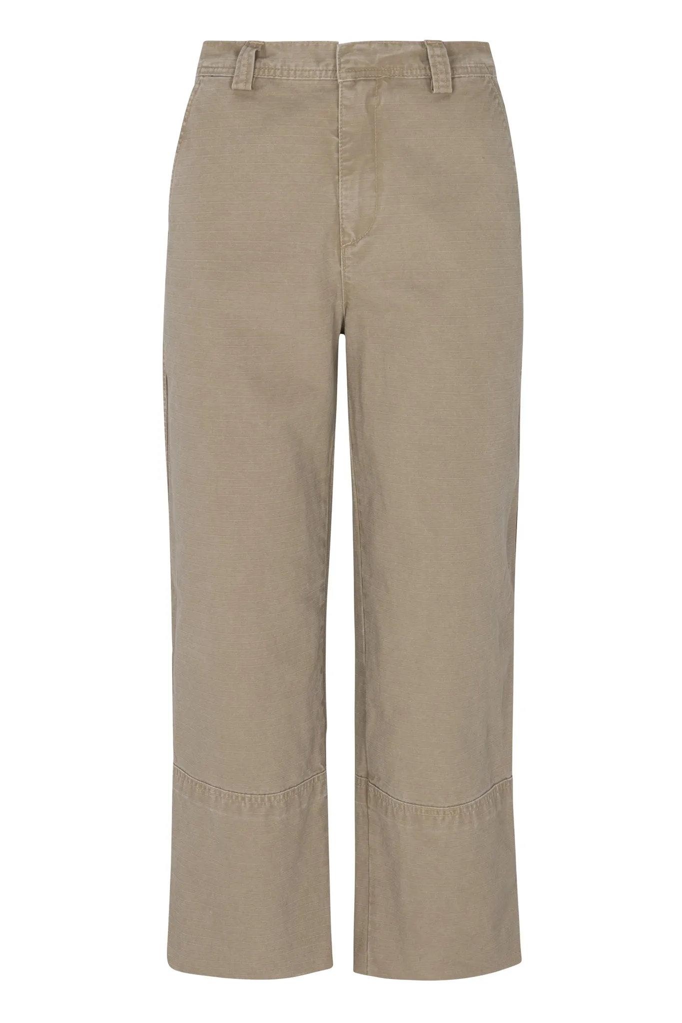 Khaki Classic Cotton Pants sold by SPRWMN product image thumbnail 5