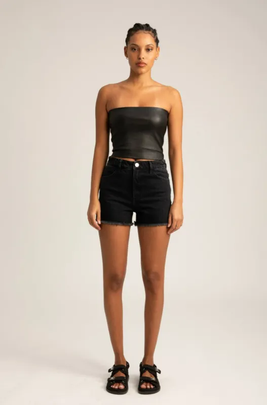 Denim Cut Off Shorts made by SPRWMN