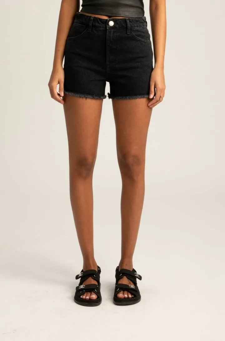 Denim Cut Off Shorts sold by SPRWMN product image thumbnail 3
