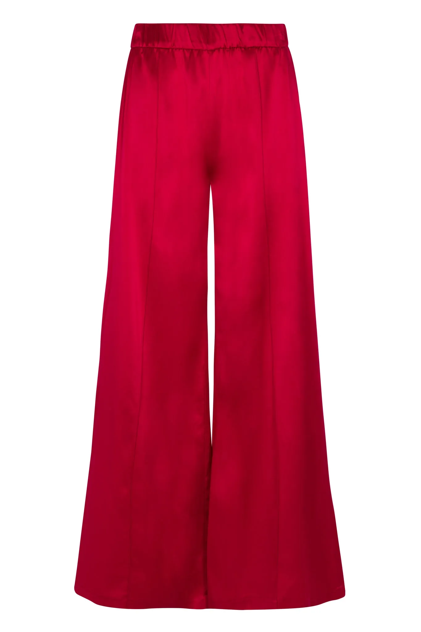 Scarlet Silk Wide Leg Pintuck Pants sold by SPRWMN product image thumbnail 2