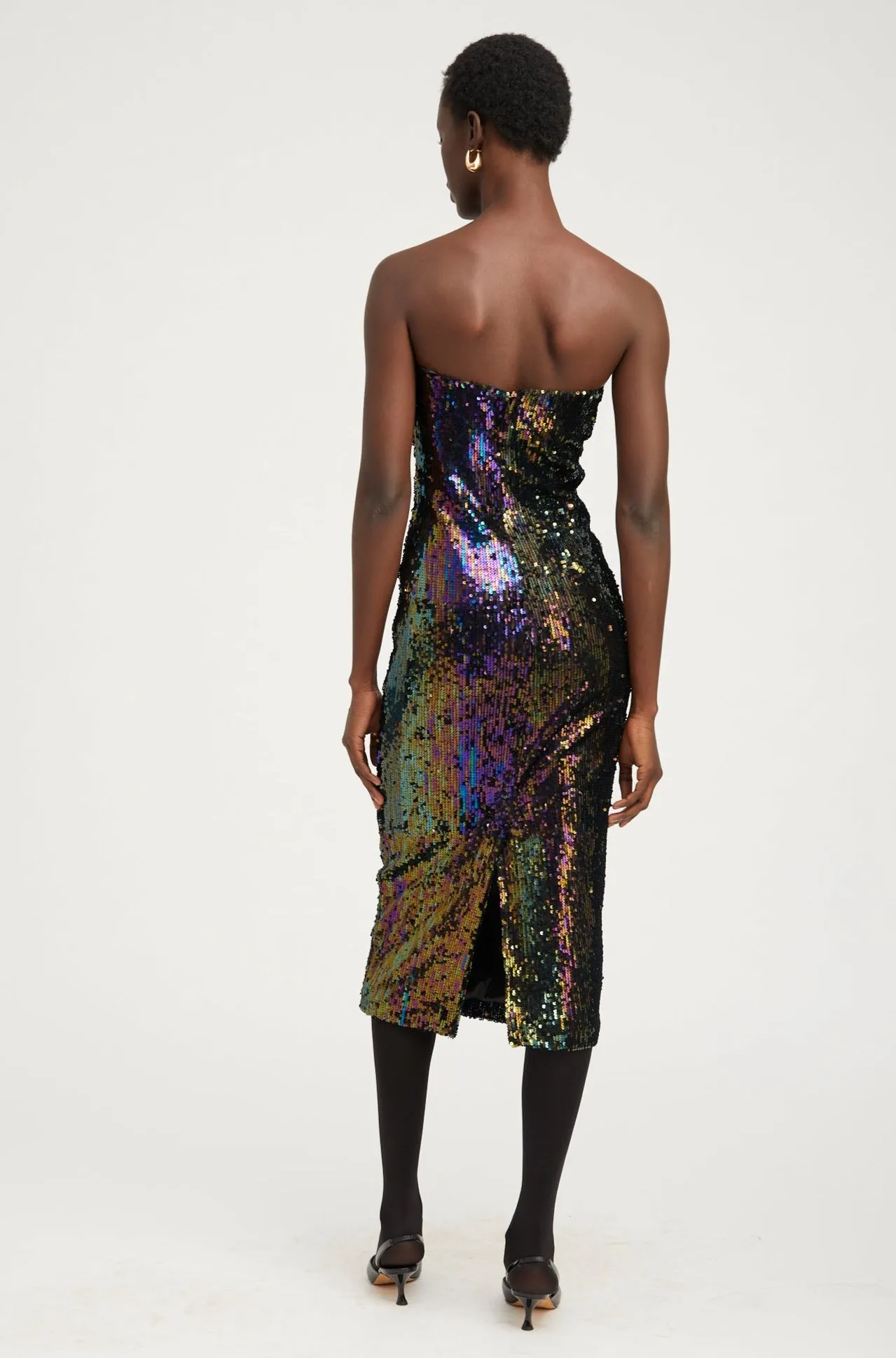Multi Color Sequin Tube Dress sold by SPRWMN product image thumbnail 5