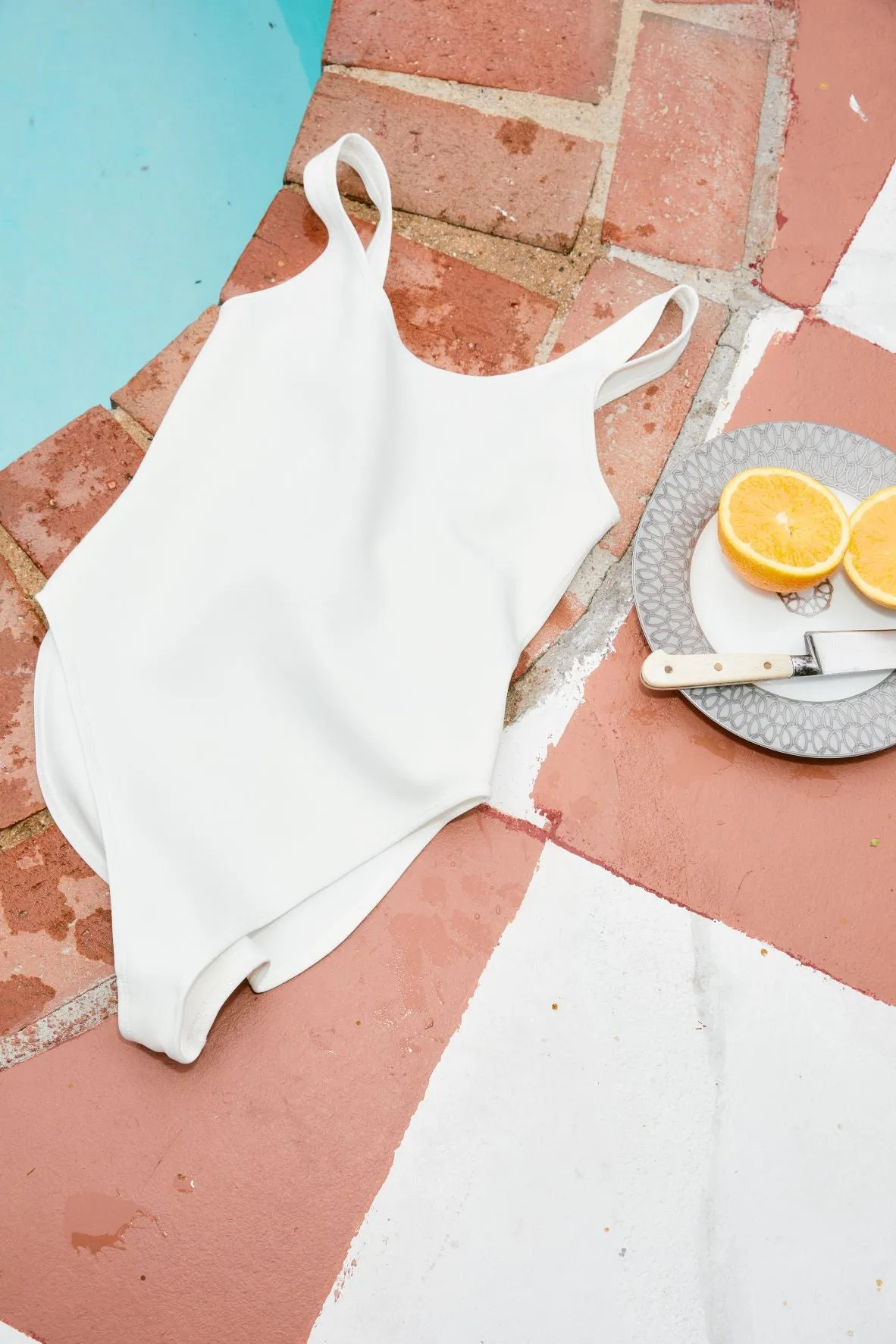 Off-White Tiny Logo One Piece Swimsuit sold by SPRWMN