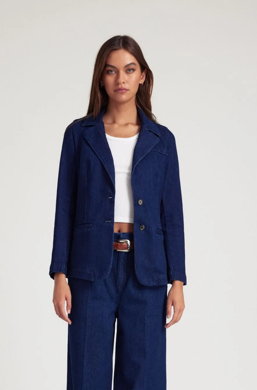 Denim Blazer sold by SPRWMN