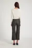 Cactus Leather Cropped Trousers sold by SPRWMN