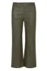 Cactus Leather Cropped Trousers sold by SPRWMN