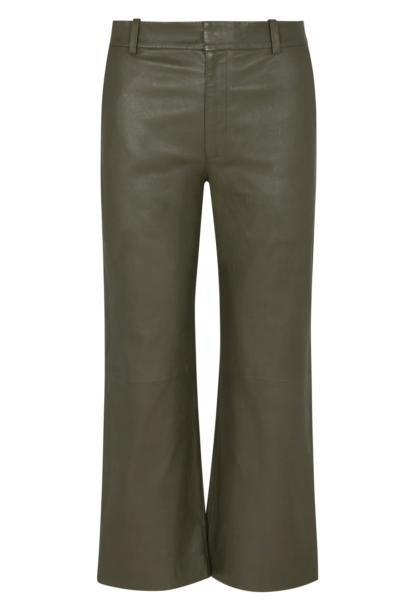 Cactus Leather Cropped Trousers sold by SPRWMN product image thumbnail 2