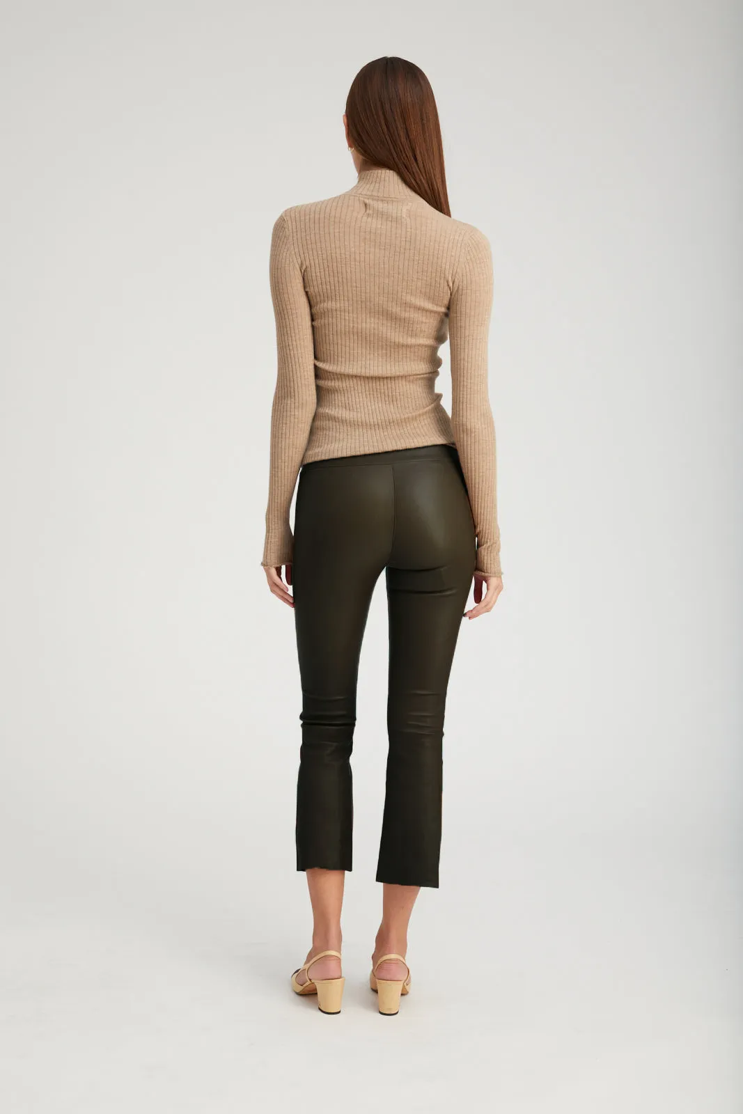 Cactus Leather Crop Flare sold by SPRWMN product image thumbnail 4