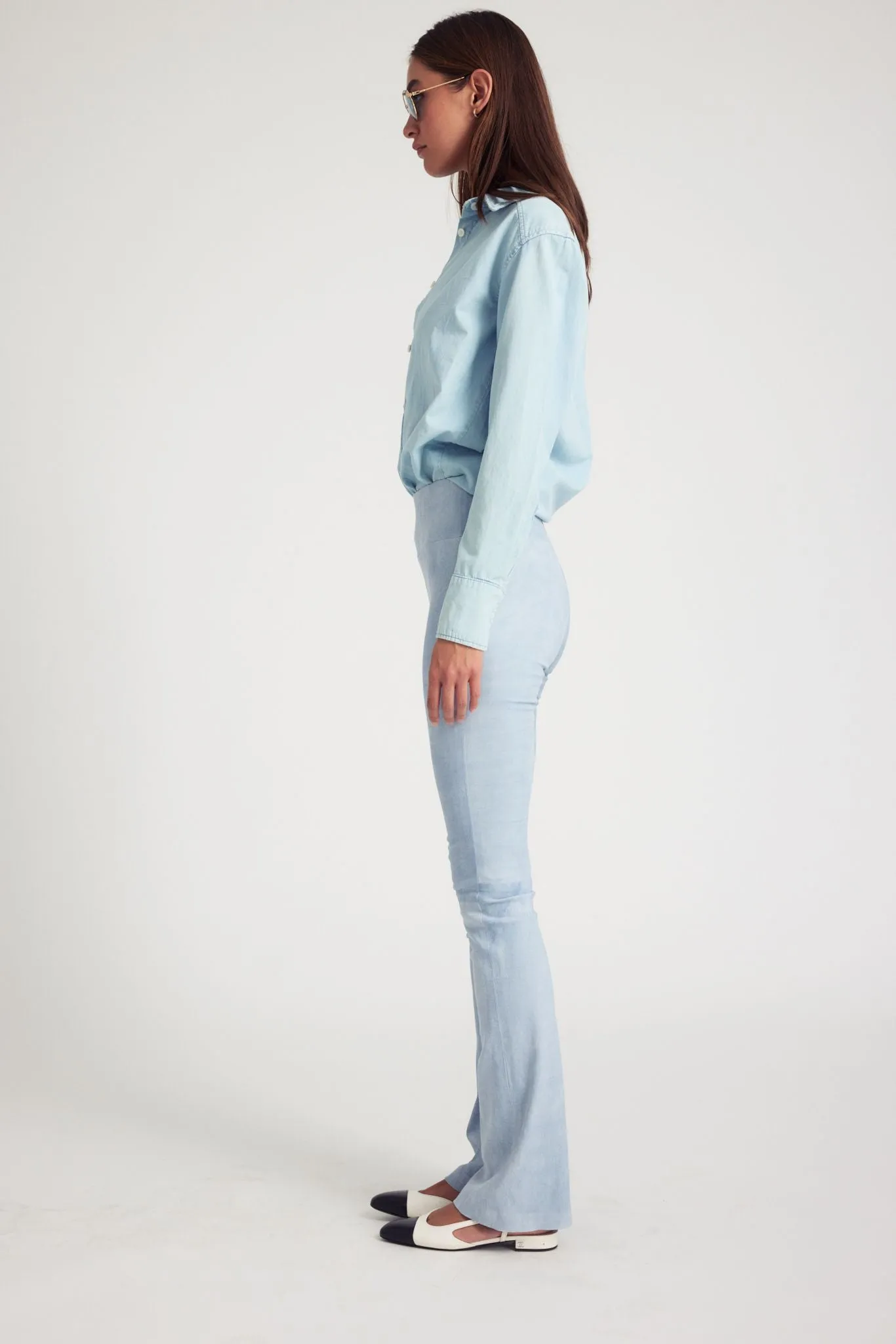 Sky Suede Micro Flare sold by SPRWMN product image thumbnail 4