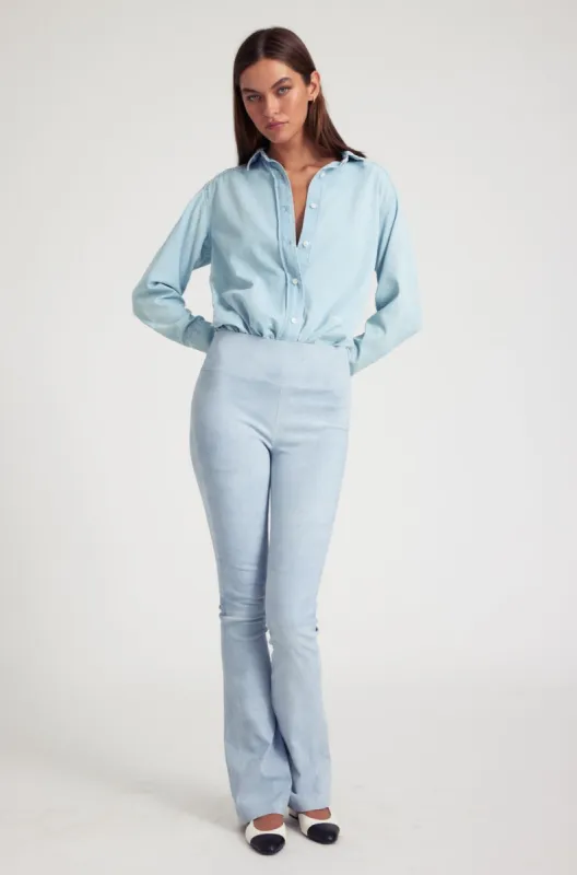 Sky Suede Micro Flare sold by SPRWMN