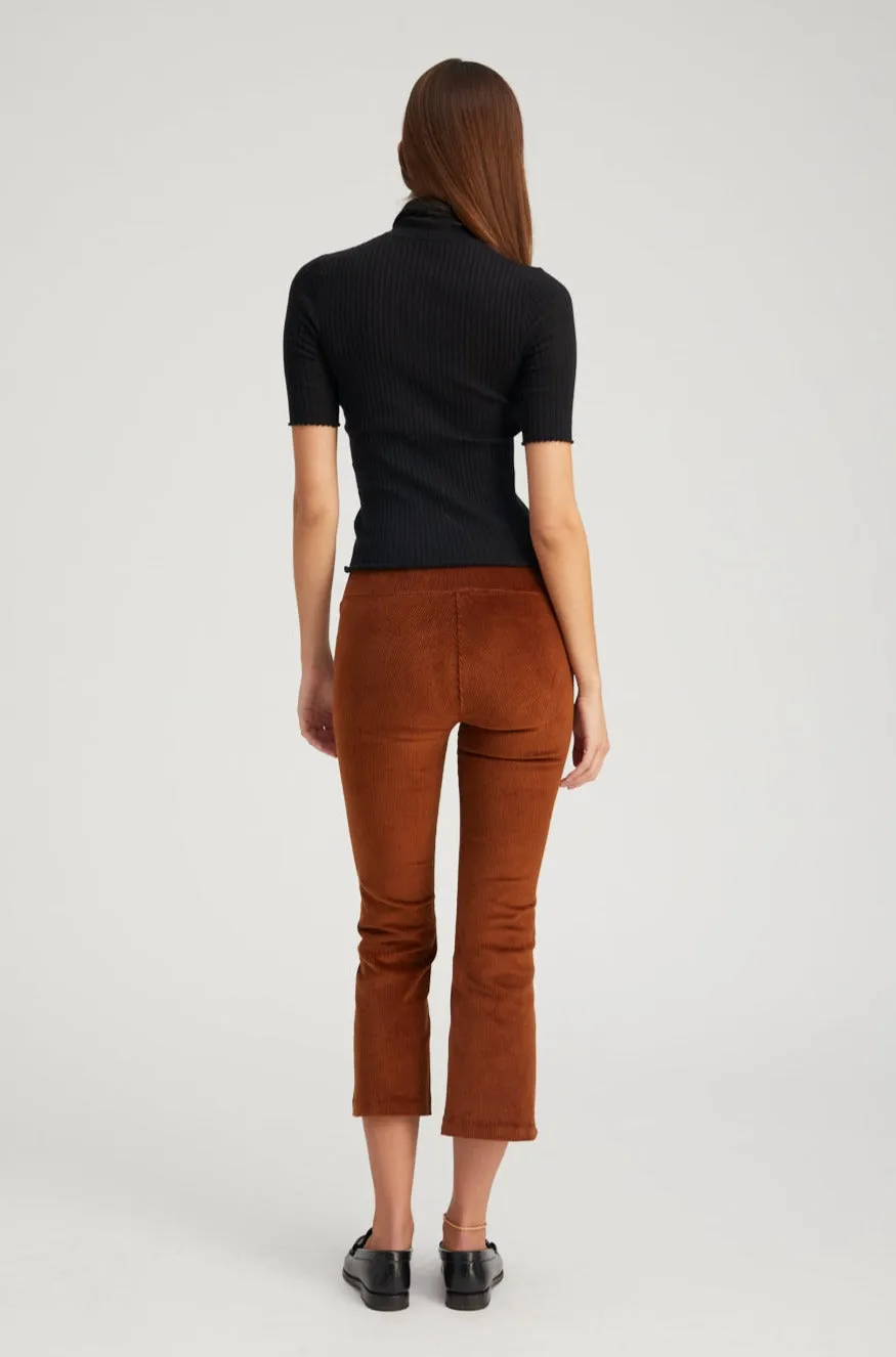 Corduroy Crop Flare Pants sold by SPRWMN product image thumbnail 5