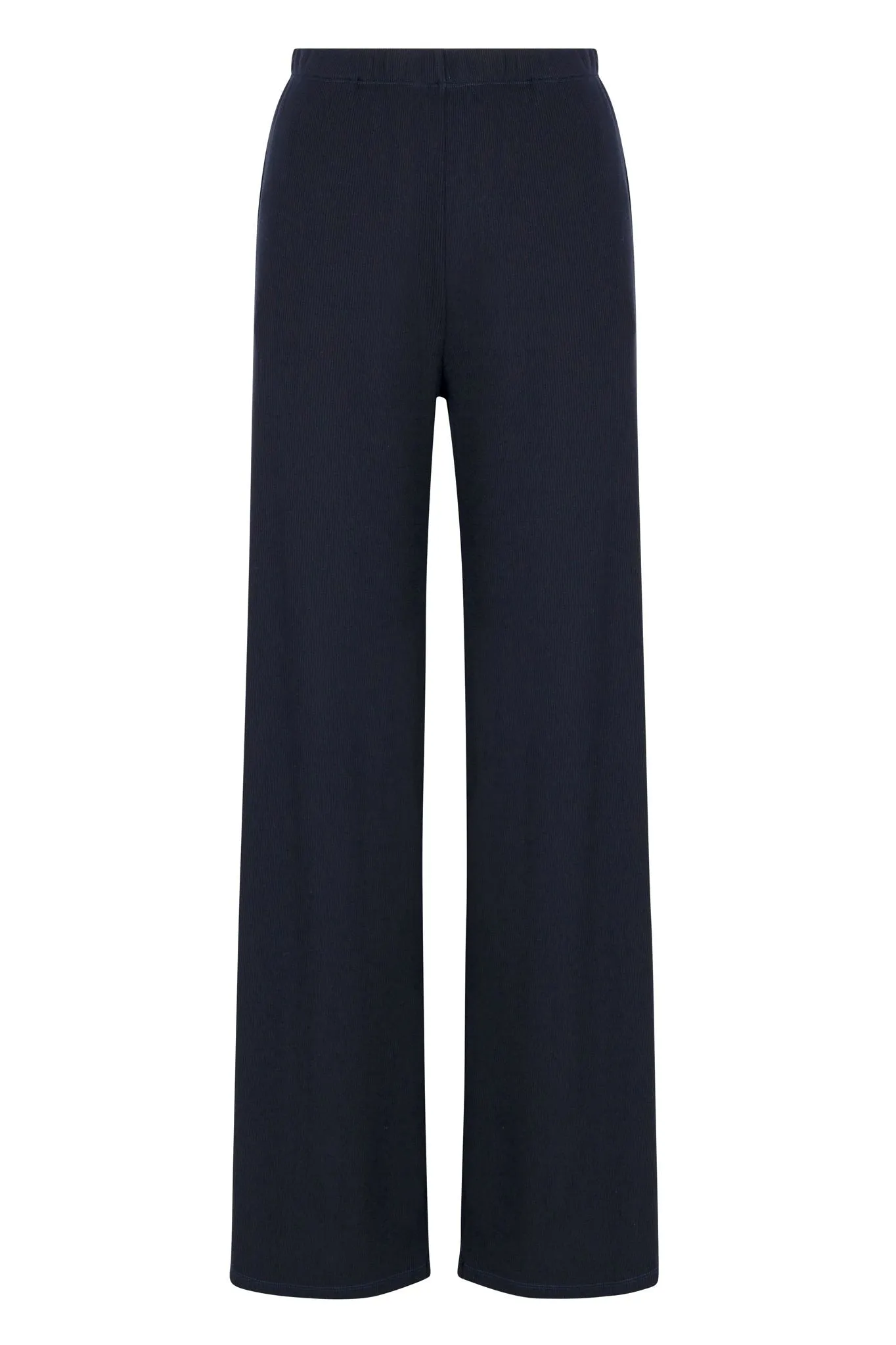 Navy Rib Wide Leg Pants sold by SPRWMN product image thumbnail 2