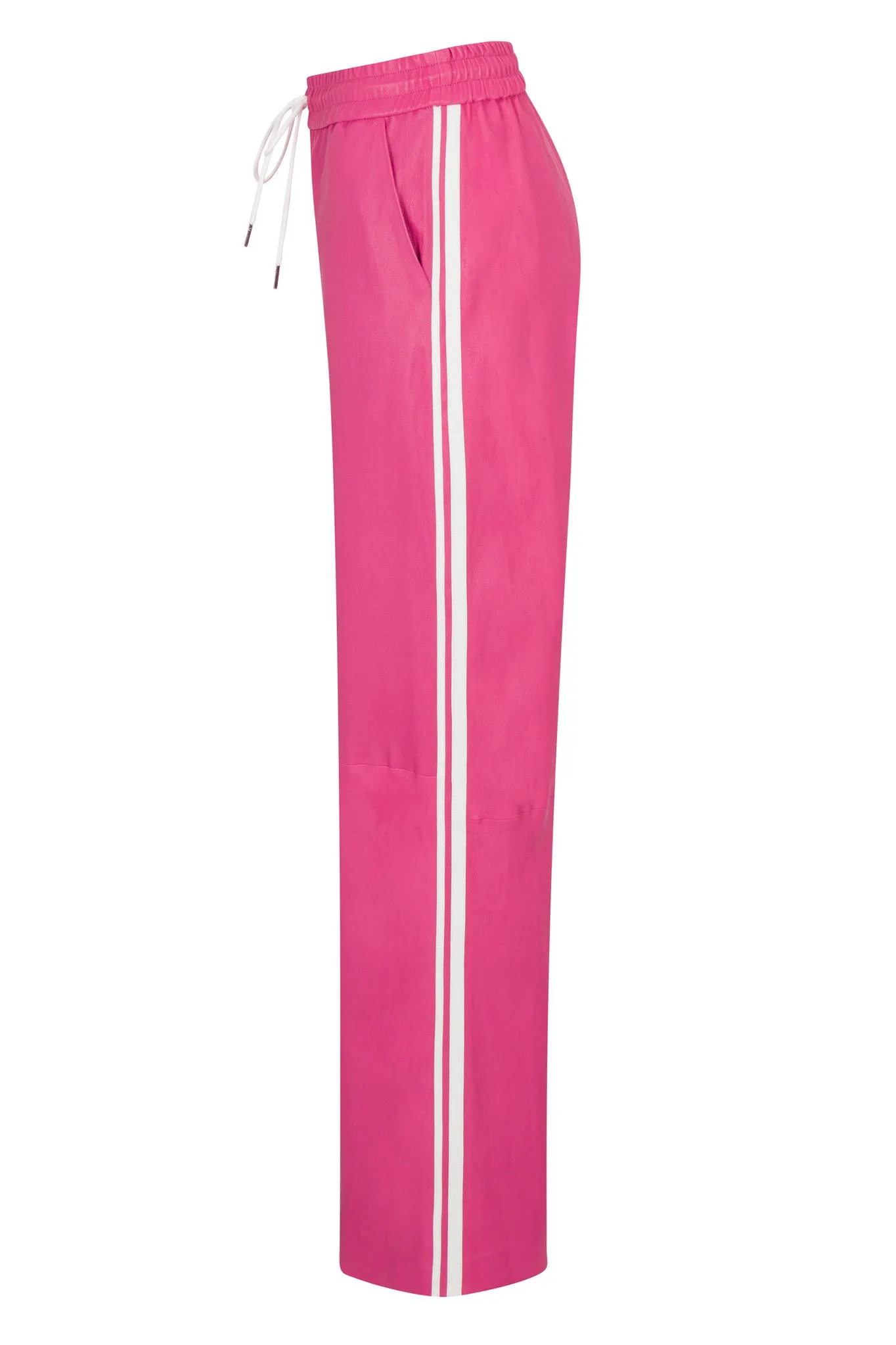 Hot Pink Leather Athletic Pants sold by SPRWMN product image thumbnail 2