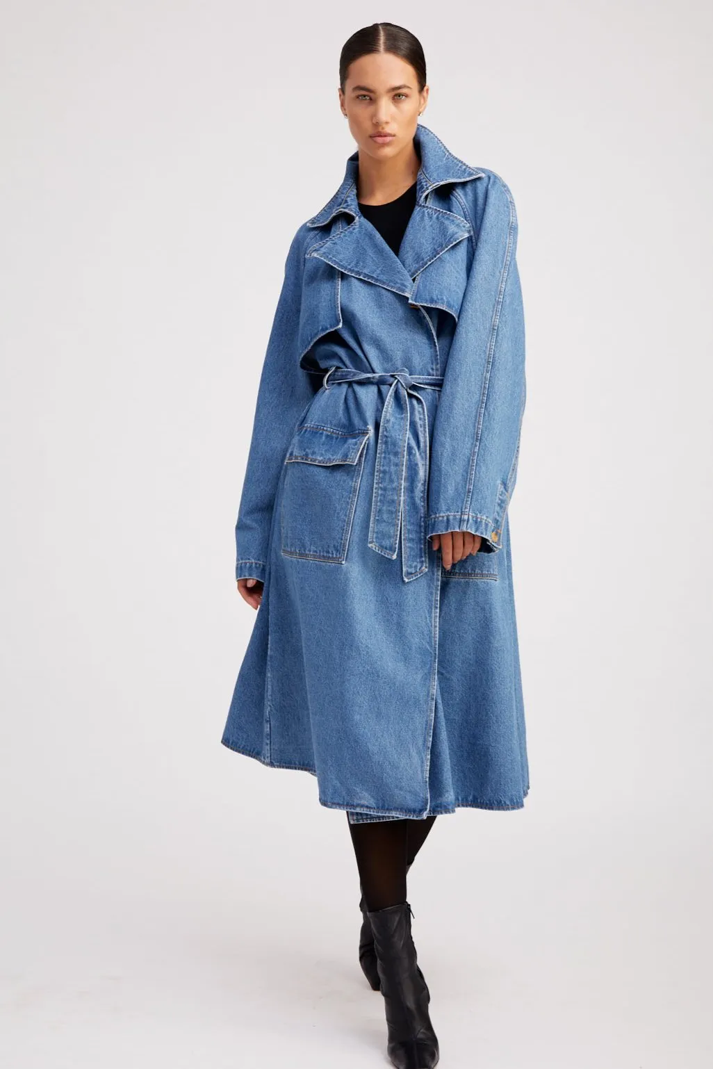 Coco Denim Trench sold by SPRWMN product image thumbnail 2