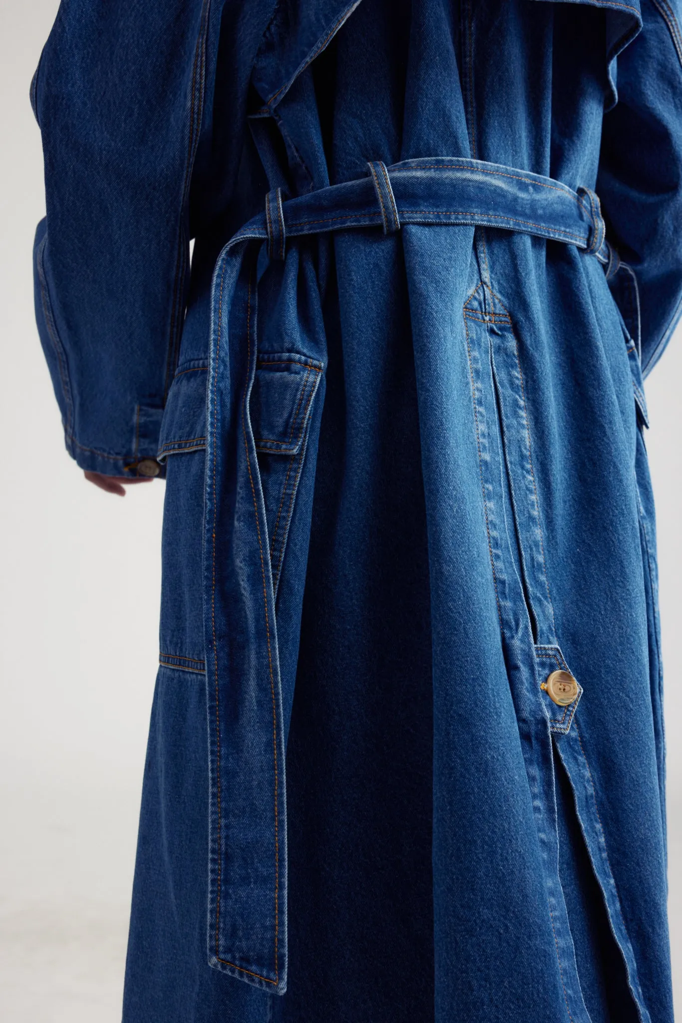 Coco Denim Trench sold by SPRWMN product image thumbnail 5