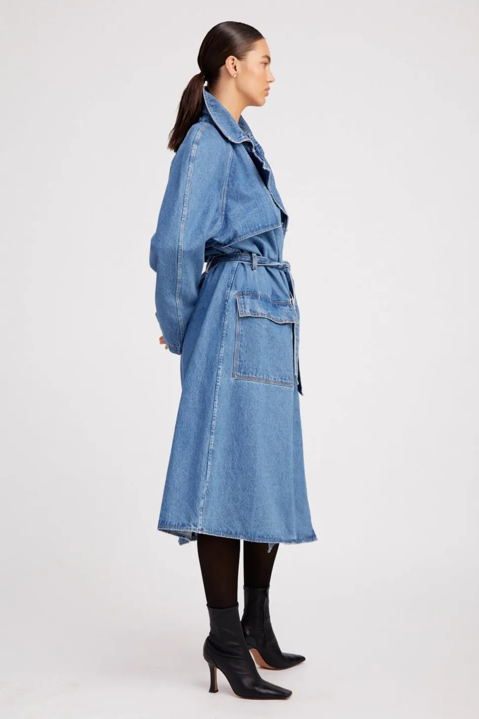 Coco Denim Trench sold by SPRWMN product image thumbnail 3