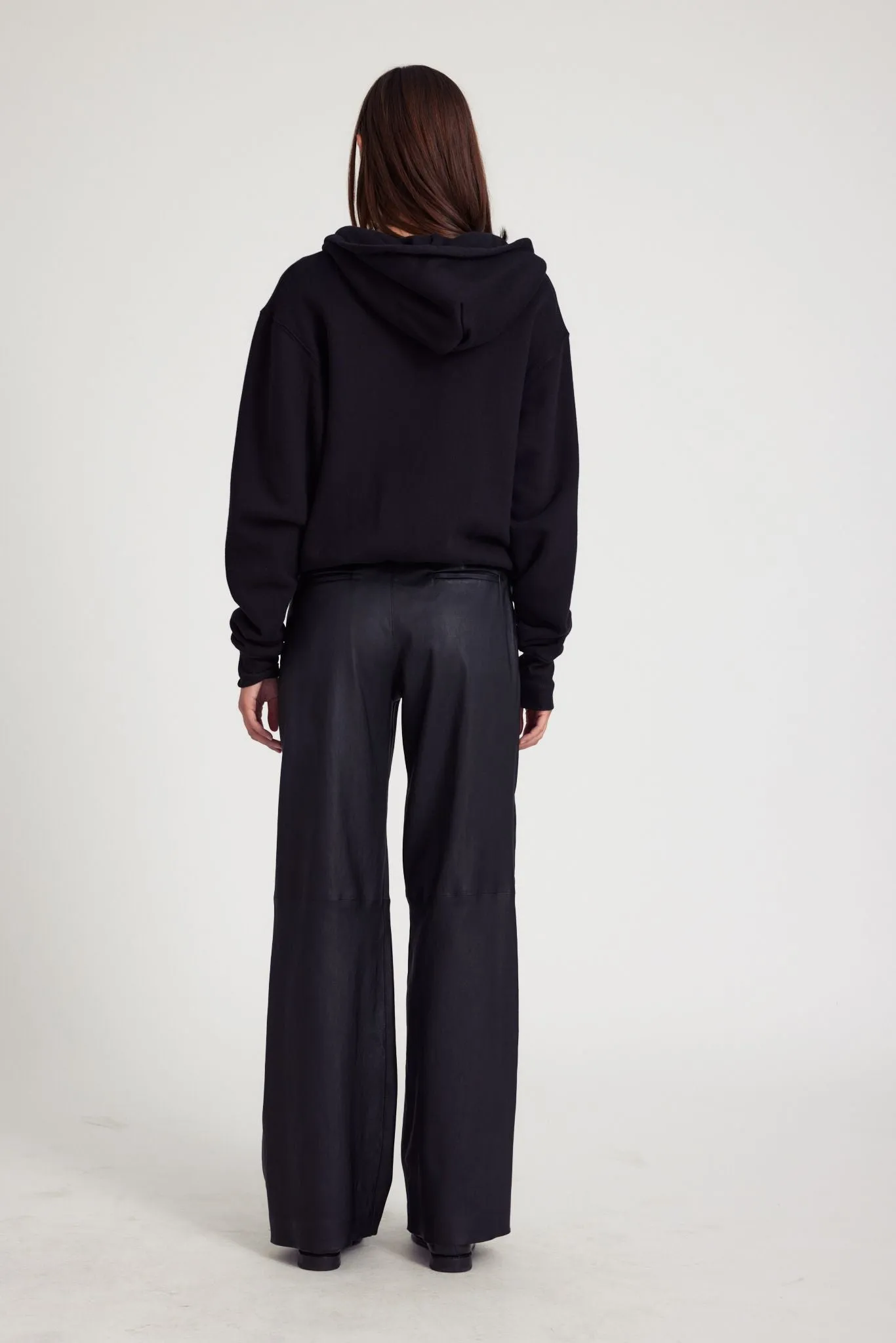 Black Zip Up Hoodie sold by SPRWMN product image thumbnail 5