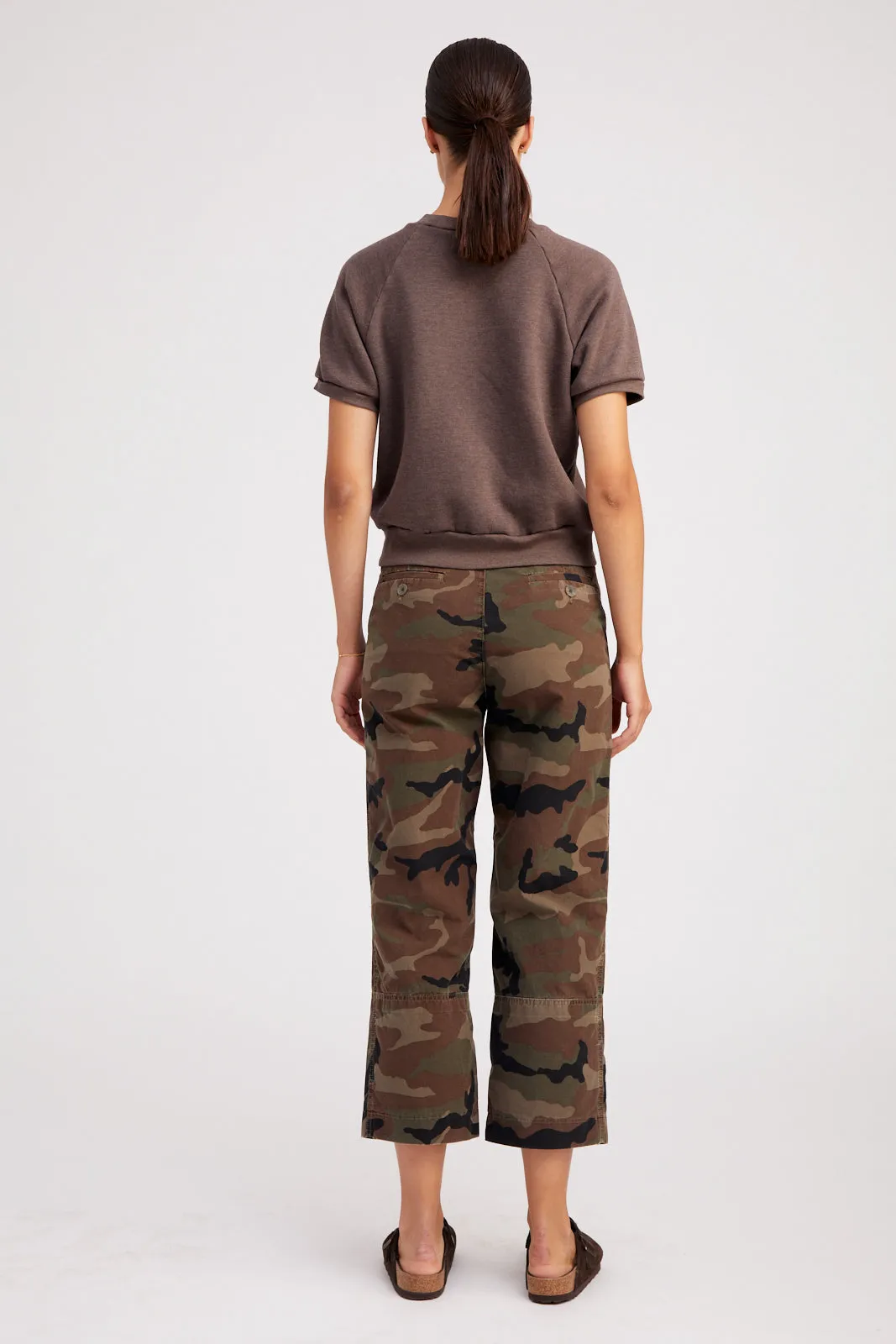 Dark Camouflage Slash Pocket Trousers sold by SPRWMN product image thumbnail 3