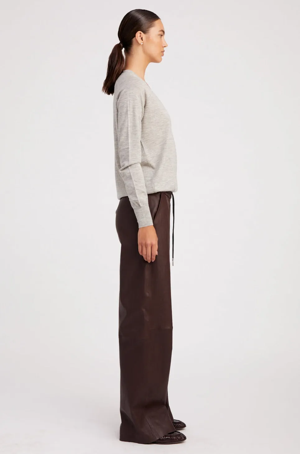 Oxford Cashmere V-Neck Sweater sold by SPRWMN product image thumbnail 4