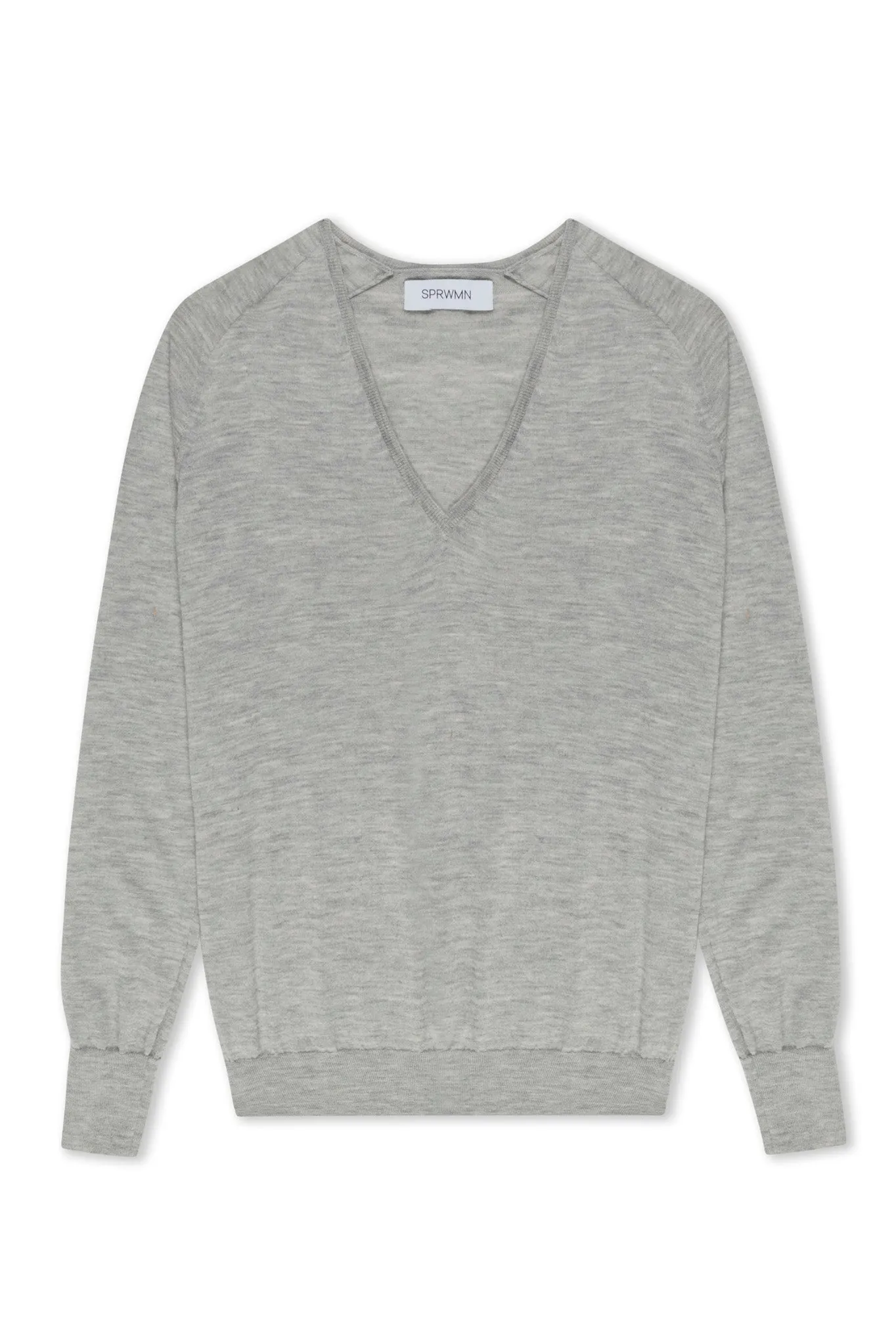 Oxford Cashmere V-Neck Sweater sold by SPRWMN product image thumbnail 2