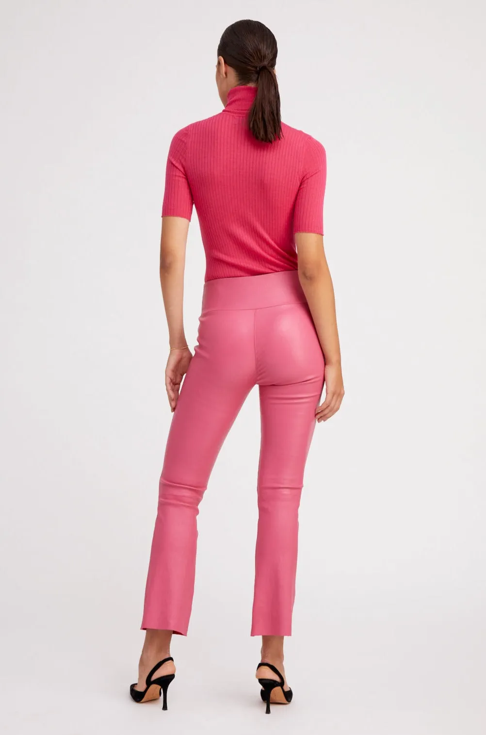 Hot Pink Cashmere Turtleneck sold by SPRWMN product image thumbnail 4