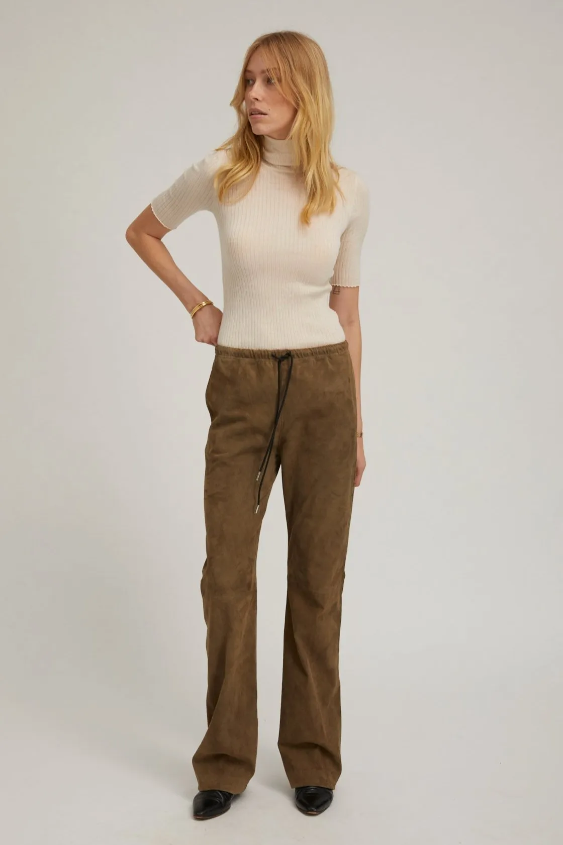 Chalk Cashmere Turtleneck sold by SPRWMN product image thumbnail 3