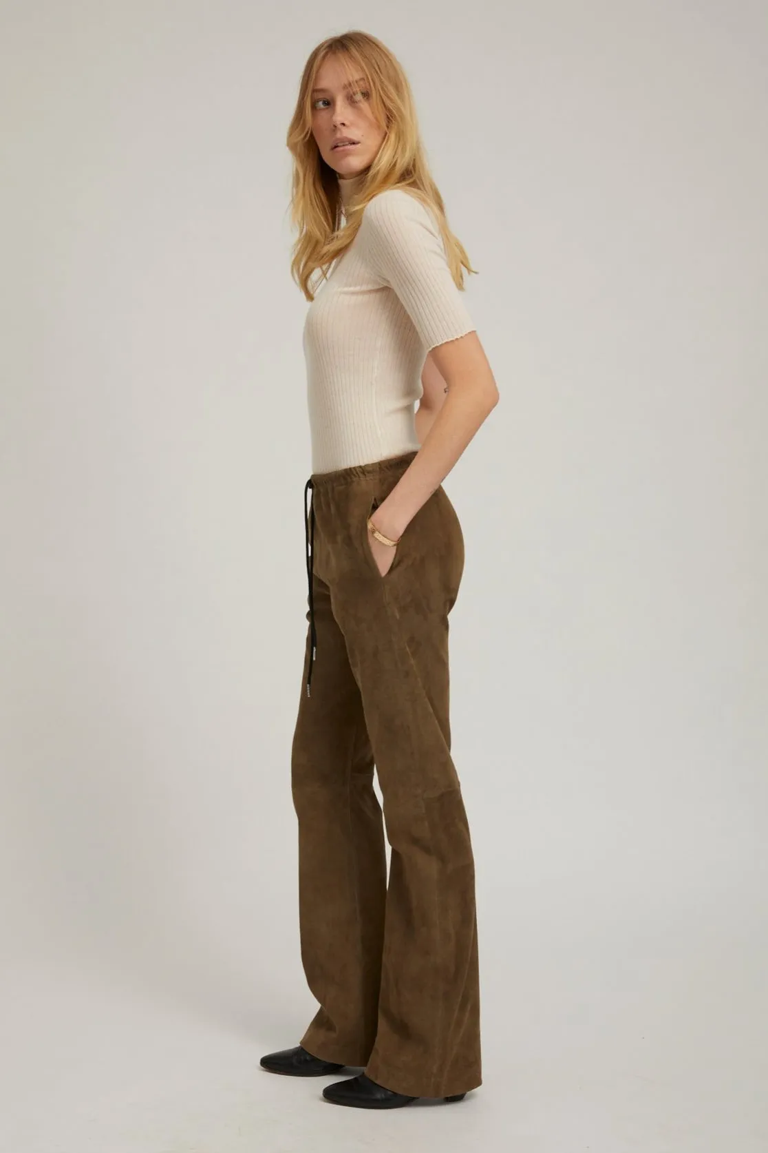 Chalk Cashmere Turtleneck sold by SPRWMN product image thumbnail 4