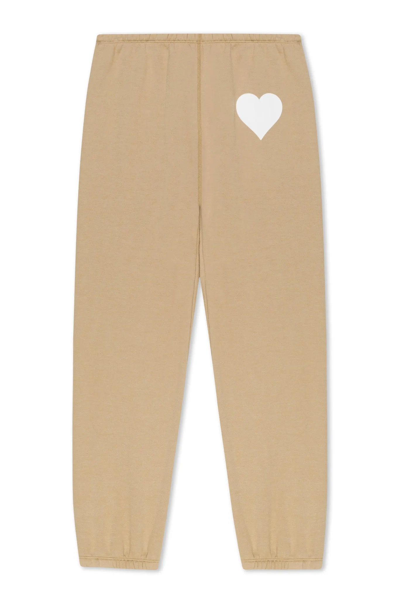 Khaki Heart Sweatpants sold by SPRWMN product image thumbnail 2