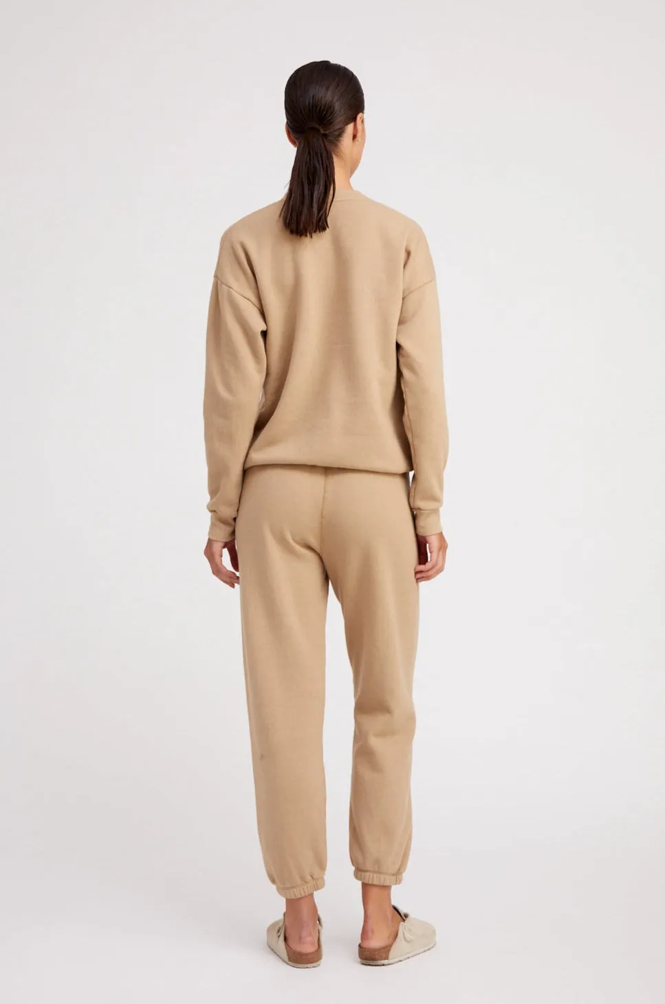 Khaki Heart Sweatpants sold by SPRWMN product image thumbnail 4