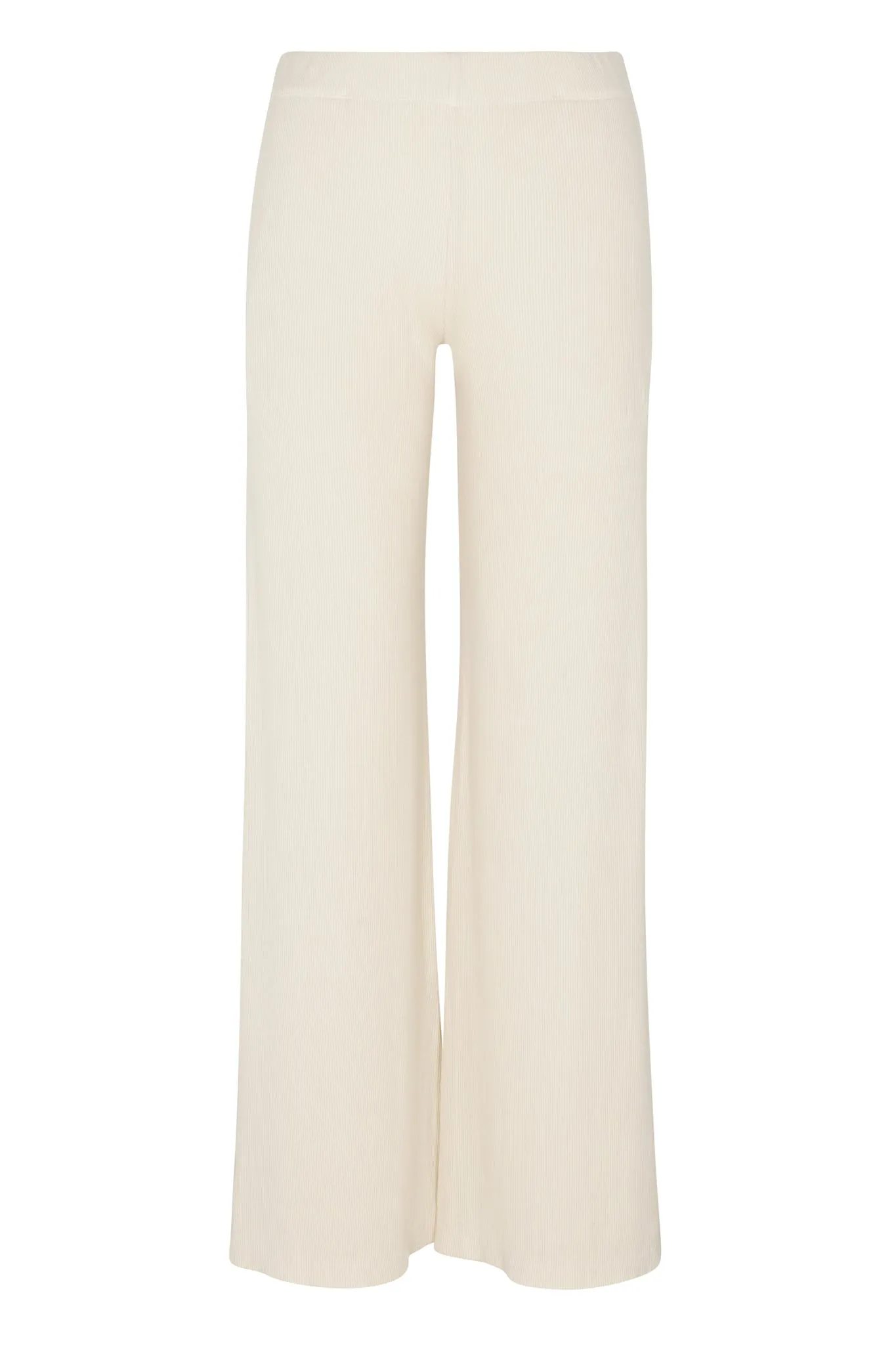Creme Rib Wide Leg Pants sold by SPRWMN product image thumbnail 2