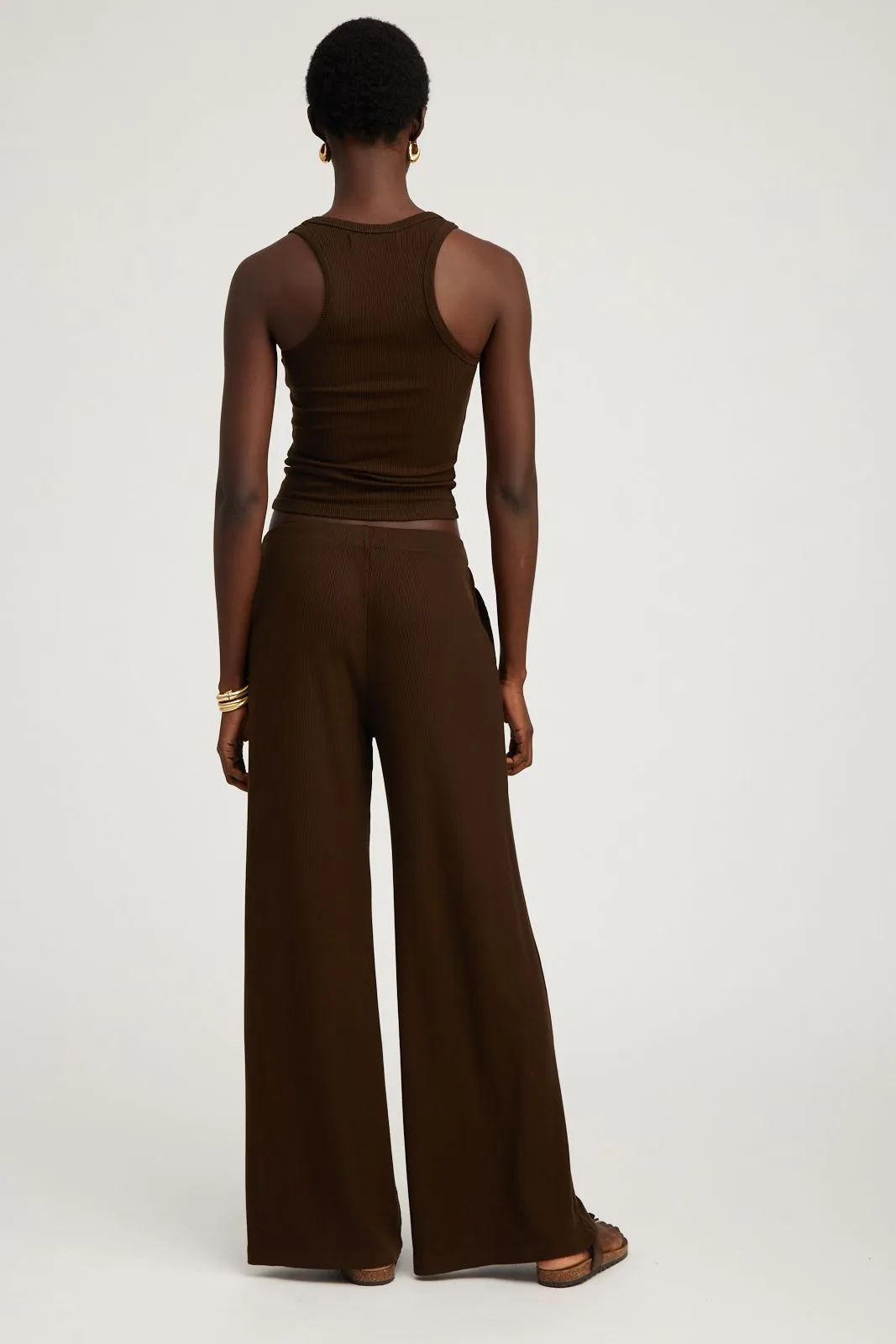 Americano Rib Wide Leg Pants sold by SPRWMN product image thumbnail 5